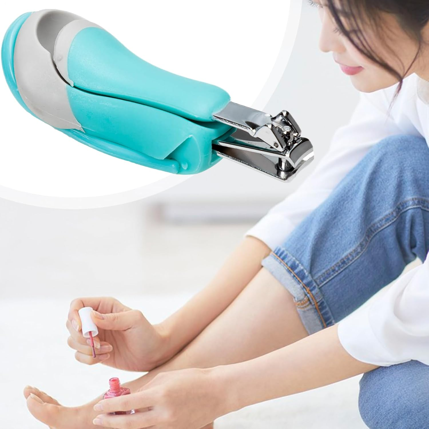 Nail Clippers - Baby Nail Trimmer Fingernail Clippers - Stainless Steel Toddler Fingernail Cutter Precise Tool for Children Boys Family Friends - Pink image number 3