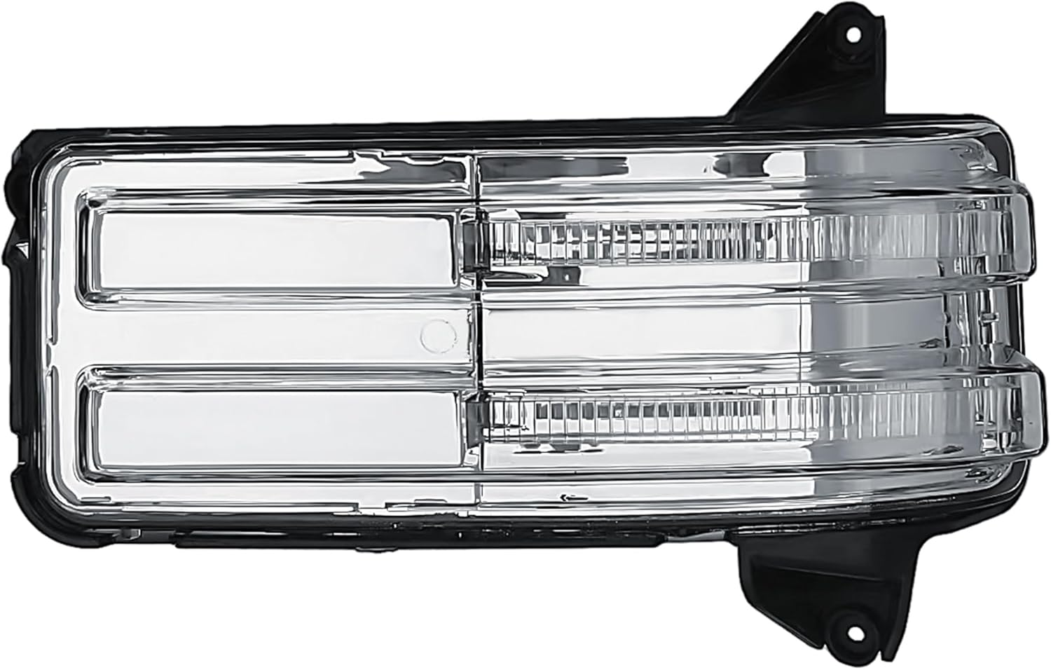 Replacement Passenger Right Side Door Towing Mirror Turn Signal Light Lamp Indicator with DRL for Chevrolet Silverado GMC Sierra 1500 2500HD 3500HD from 2019 to 2024