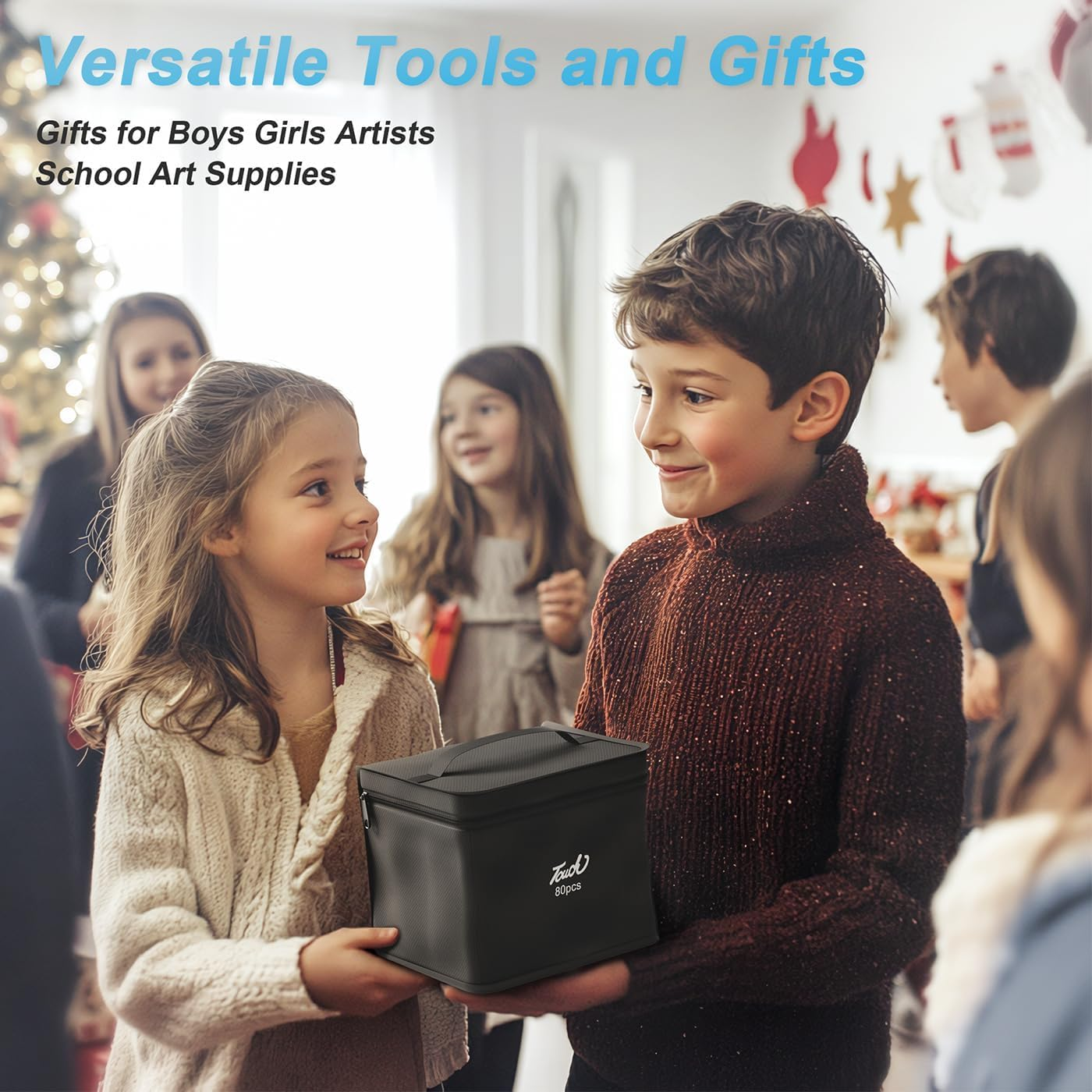 PFATURKHN 120 Color Marker Set with Pen Base, Alcohol Marker, Double Head Art Marker, Waterproof Ink Color Marker, Painting Color Marker for Drawing, Notes, Marking, Children'S Gift