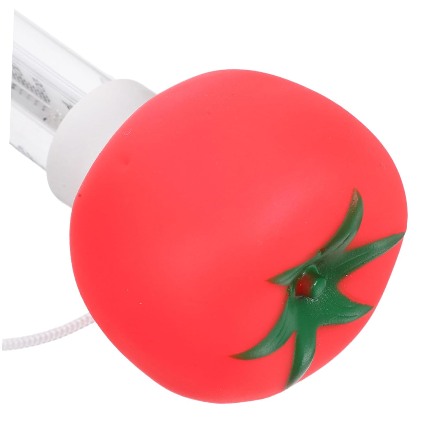 Floating Swimming Pool Thermometer for Cartoon Design Large Clear Display Accurate Spa Temperature Gauge for Baths Pools Hot Tubs Baths Floating Water Temperature Tomato