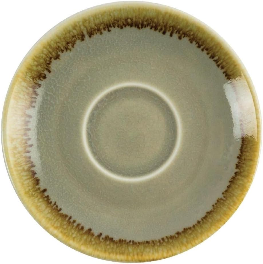Olympia Kiln Saucer for GP348, Ocean, 160 Mm (Pack of 6) image number 1