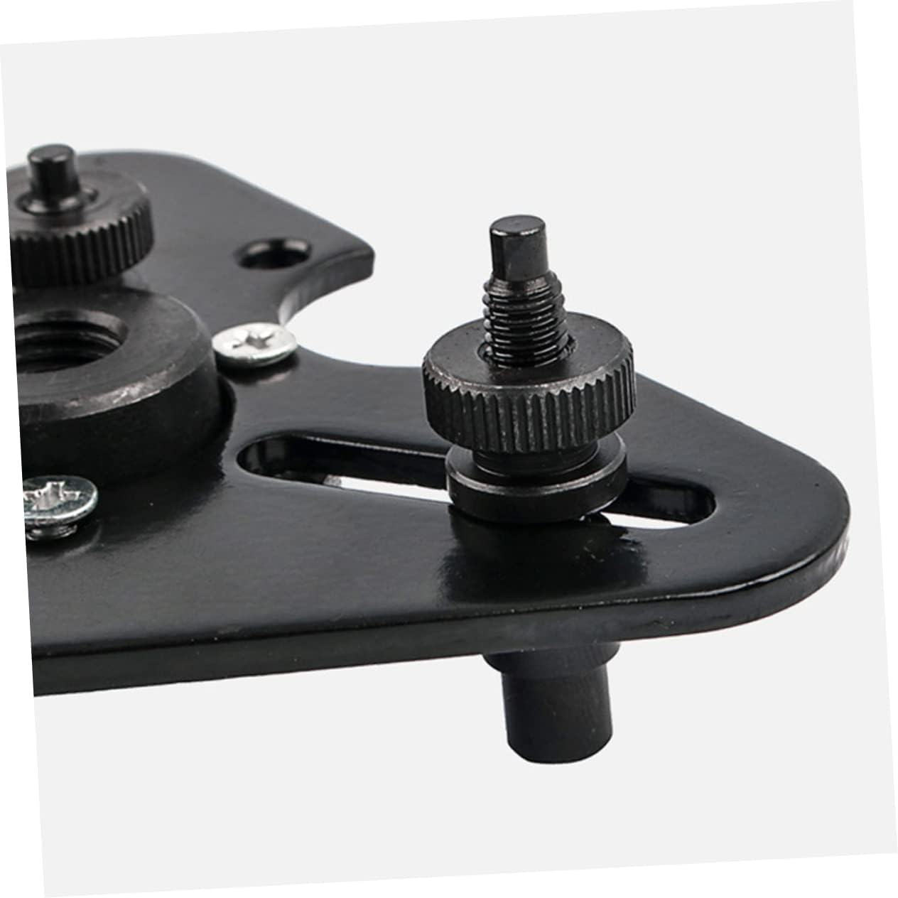 Mobestech Steel Compressor Clutch Remover Wrench Set 8Pcs Auto Repair Tool Kit for Car Air Conditioning Clutch Disassembly with Metal A/C Holding Tool, Suitable for Automotive Maintenance image number 4