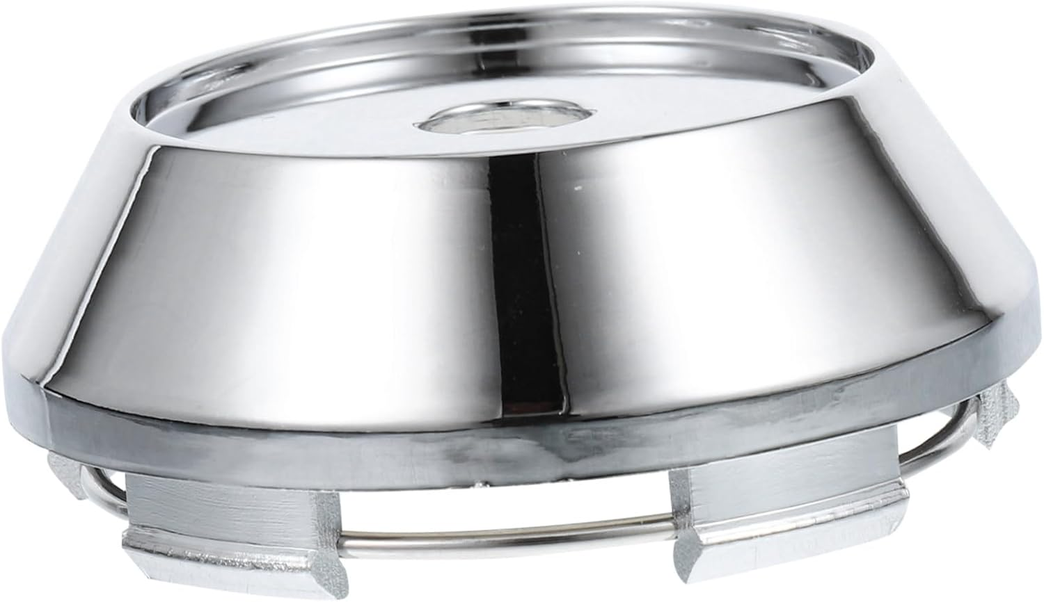 DINHEAROM 4Pcs Wheel Rim Car Hub Center Caps Smooth Finish Automotive Accessories for Vehicle Aesthetic Enhancement image number 2