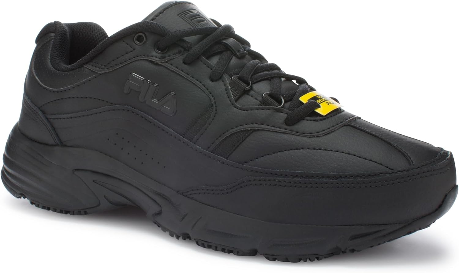 FILA Men'S Memory Workshift Cross-Training Shoe,Black/Black/Black,11 M US image number 4