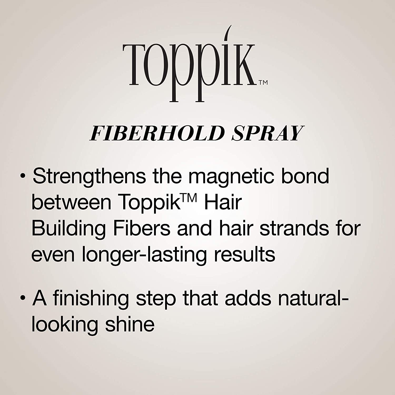 Toppik Fibre Hold Spray - Maintains Hair - Natural & Fuller Look - Pleasant Scent - Easy to Apply - for Men & Women - Long Lasting - Hair Care - Hair Loss Products - 118Ml image number 5