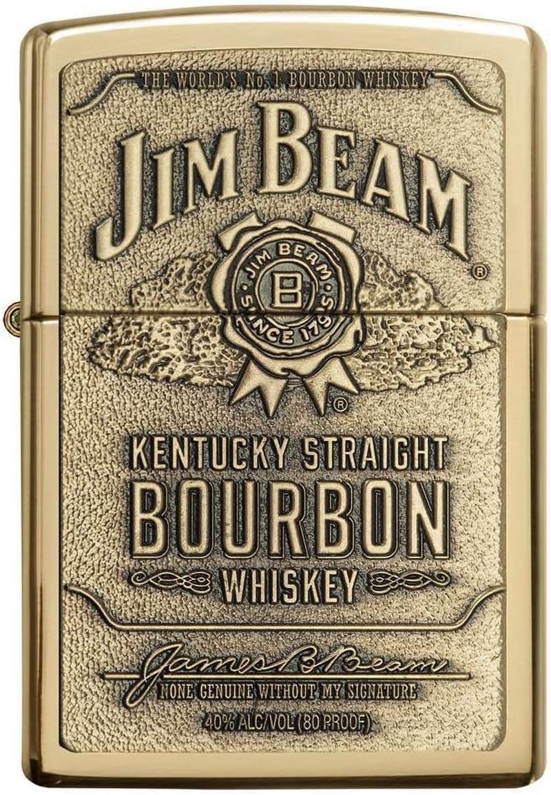 Zippo Jim Beam Lighters - Gold image number 2