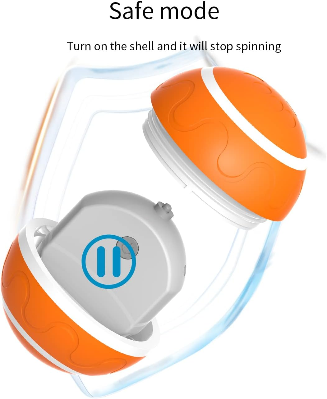 Velmoriah Interactive Dog Ball Toys, 2025 New Upgraded Smart Automatic Pet Bounce for Medium Large Dogs, Motion Activated Rolling Dog Ball, Rechargeable and Waterproof image number 4