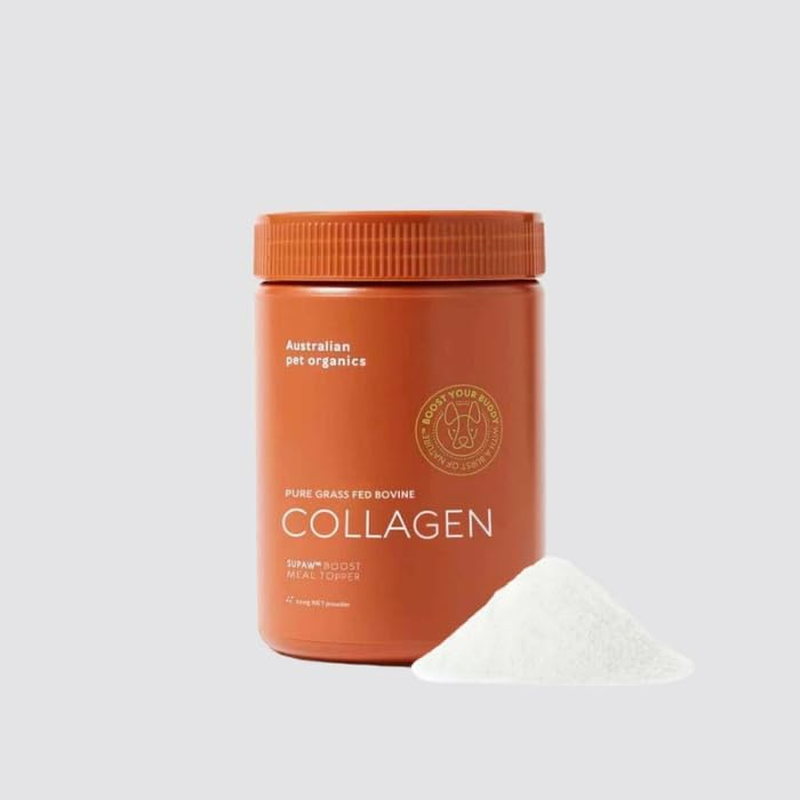 SUPAW&trade; by Australian Pet Organics Certified Organic Collagen Powdered Dog Supplement 220G image number 1