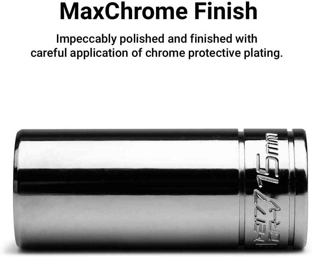 Capri Tools 1/4 In. Drive 6-Point Socket Set (Shallow & Deep Set / 4-15 Mm)