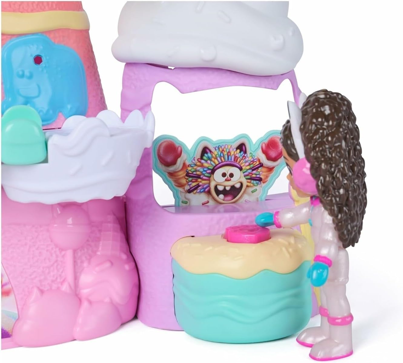 Gabby'S Dollhouse: the Movie, Gabby'S Sweet Treat Mountain Playset, 12-Piece Set with Figures and Accessories, Kids Toys for Girls and Boys Ages 3 and Up image number 2