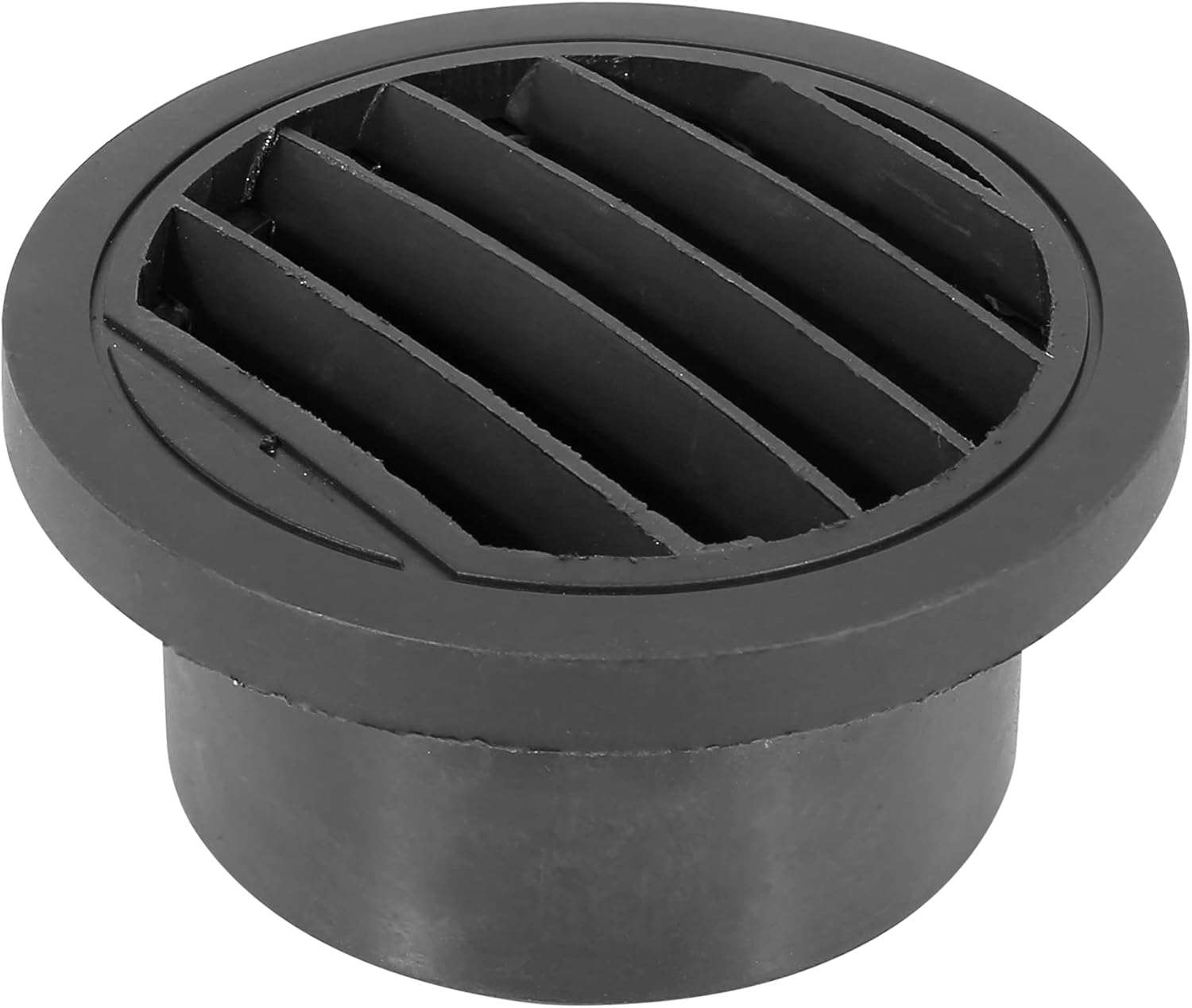 X AUTOHAUX 75Mm round Car Heater Ducting Warm Air Vent Outlet 360 Degrees Rotatable Black image number 3