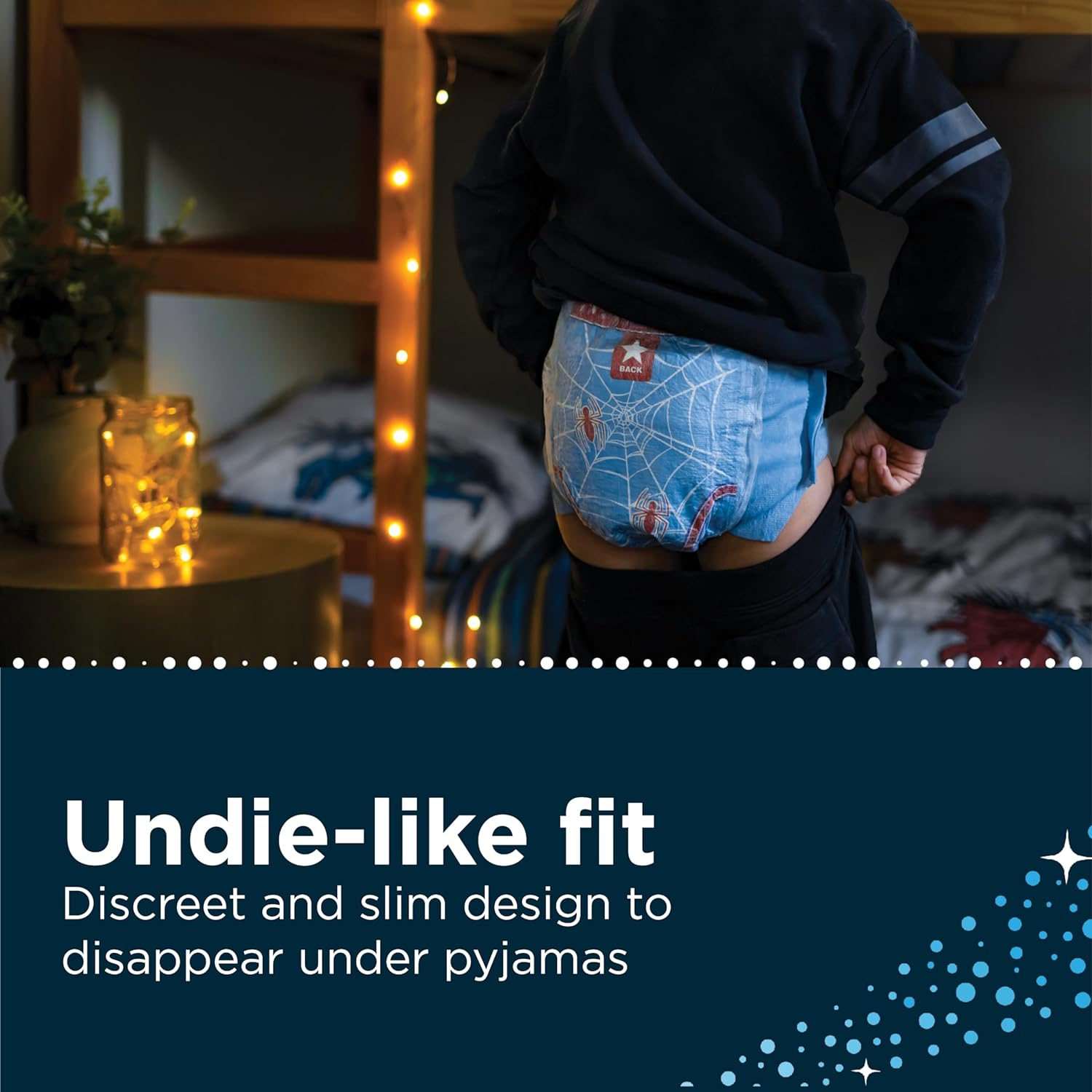 Huggies Drynites Night Time Pants for Boys 4-7 Years (17-30Kg) 9 Count (Pack of 2)