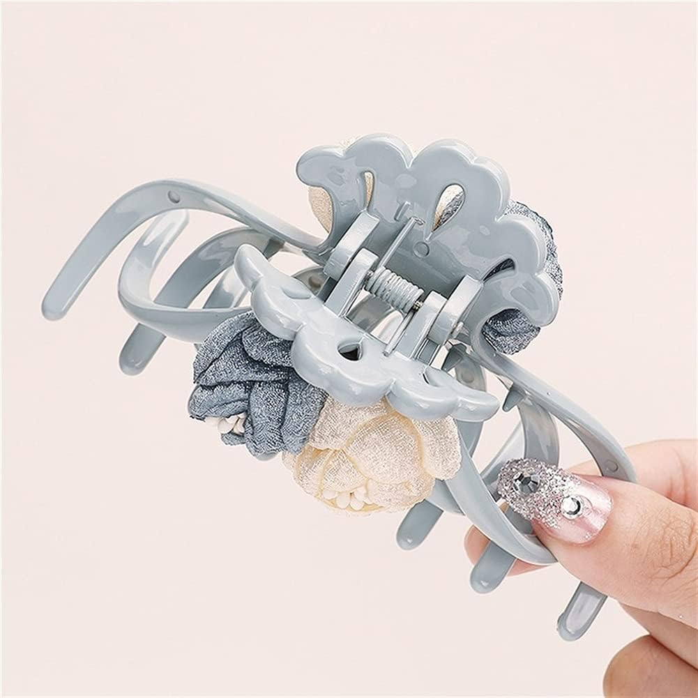 Crystal Hair Accessories,Clips Hairpins,Clip Plate,Hairpins for Women Hair Clips for Hair Women Claw Clip Barrettes Girls Hair Accessories (Color : Blue)