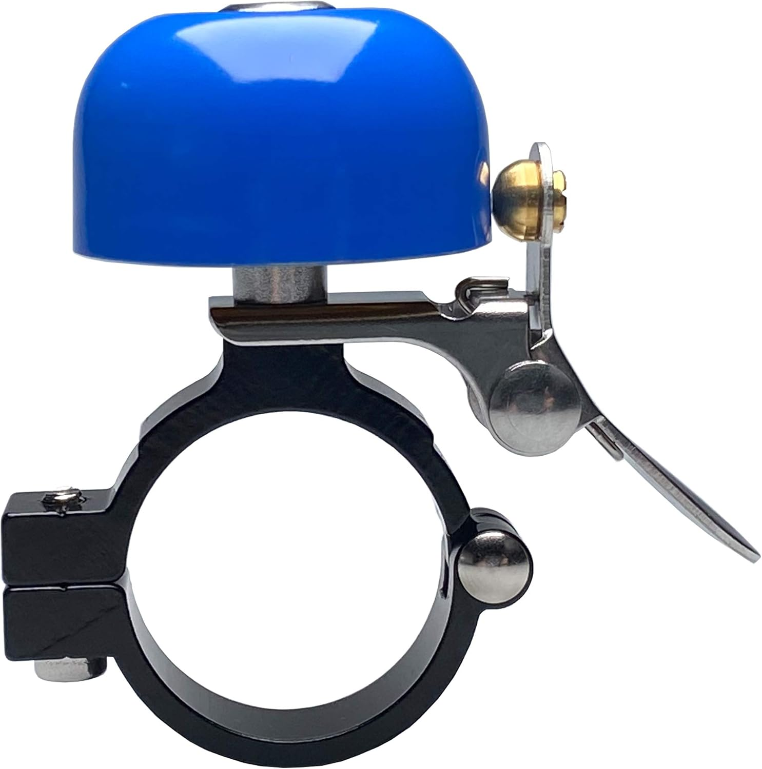 Brass Bike Bell Pro, All Metal Body, Loud Decent Tone Bicycle Ring Bell for Adults and Kids, Fits 0.79 to 1 Inch Bicycle Handlebars image number 2