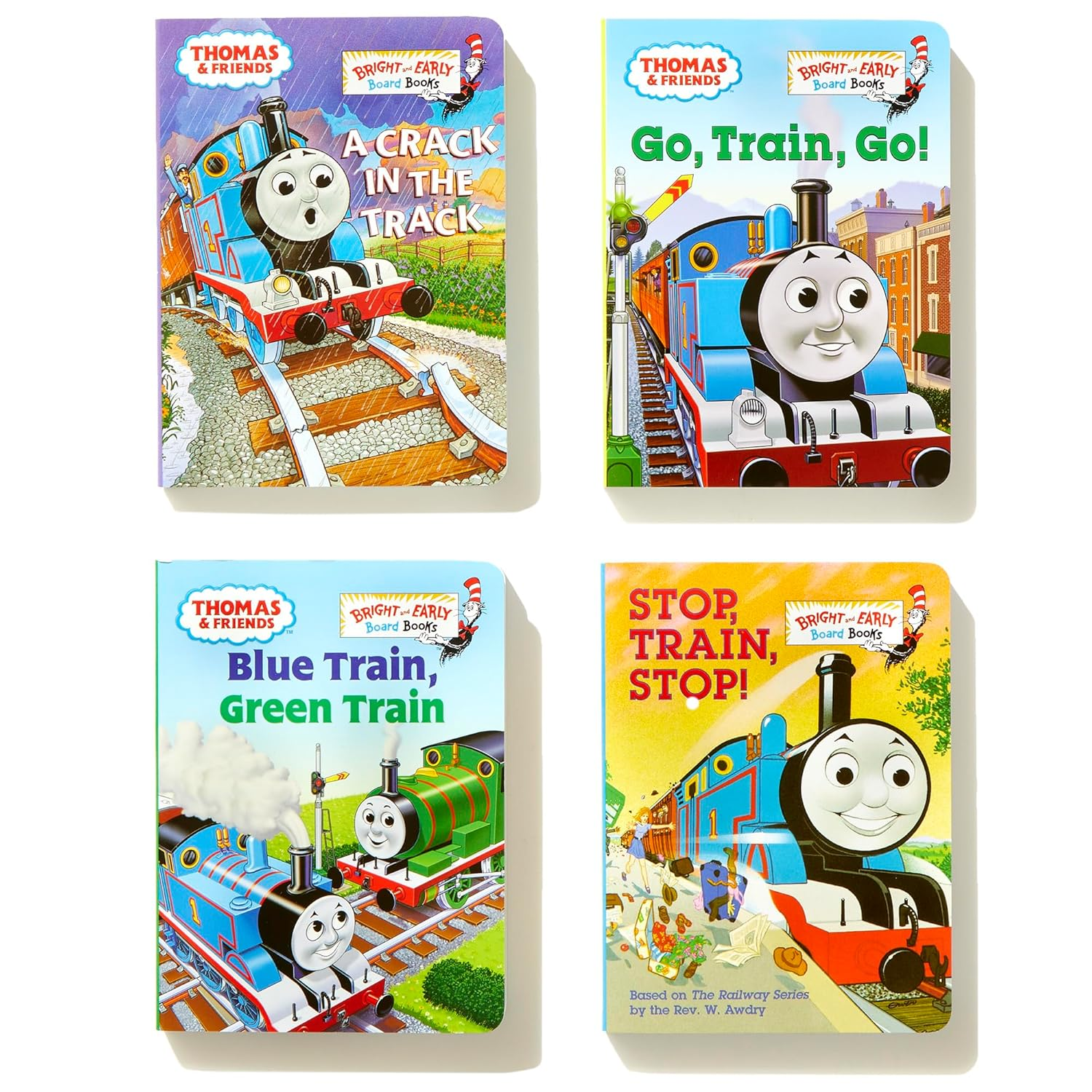 Thomas and Friends: My Red Railway Book Box (Bright & Early Board Books) image number 1