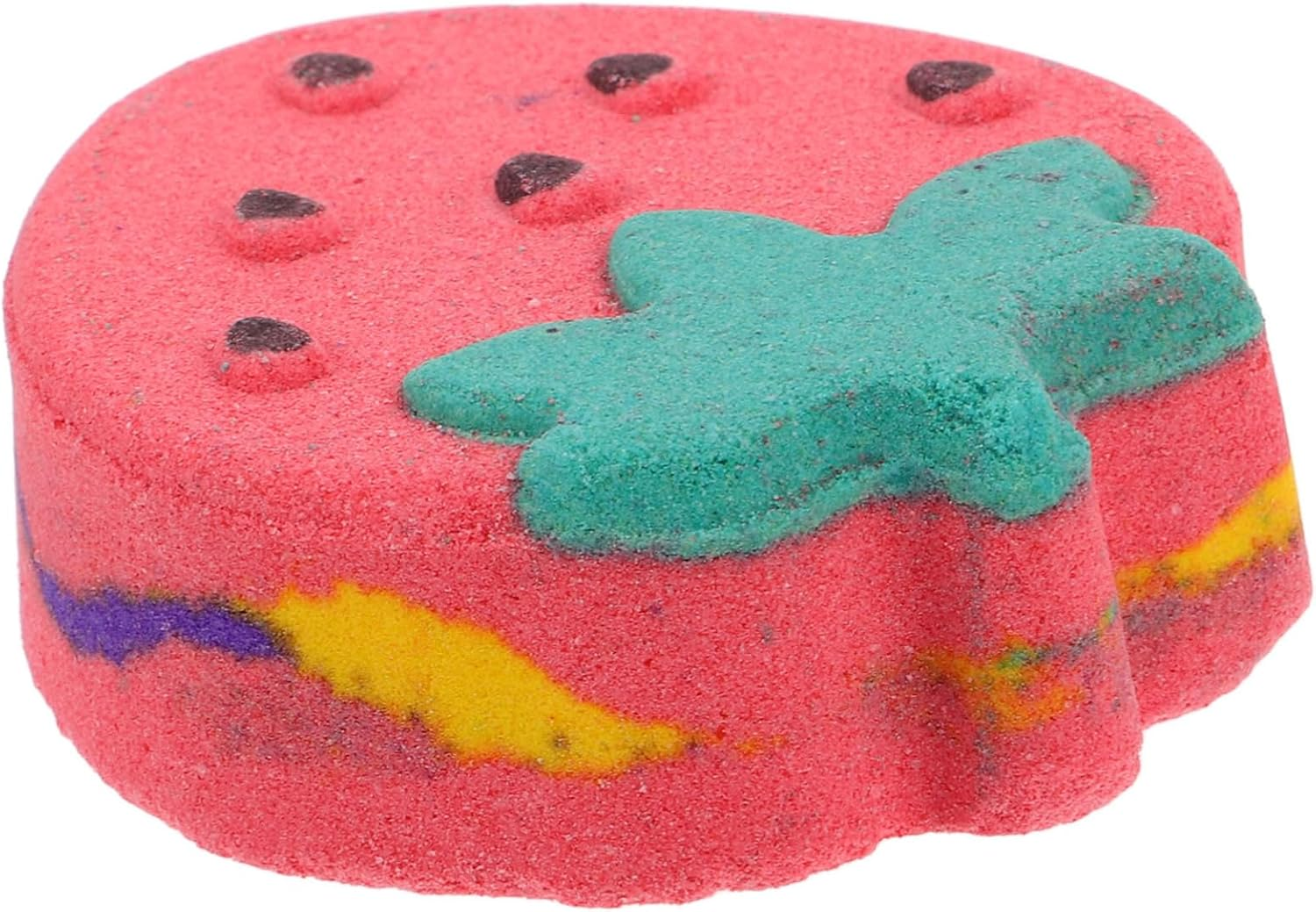 CALLARON Cute Strawberry Bath Salt Ball for Women Relaxing Bath for Stress Reduction Accessory Valentines Day Present image number 5