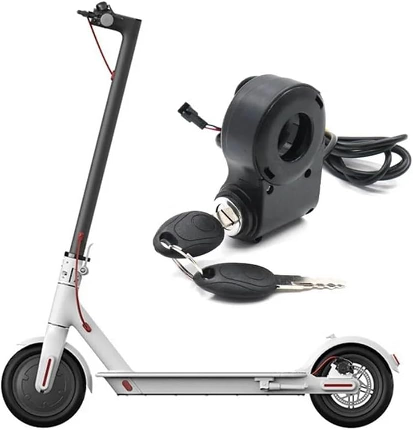 E-Bike Lgnition Lock Key Thumb Throttle Switch Power for KUGOO M4 M5/X-Iao Mi M365 Universal Electric Scooter Accessories image number 4