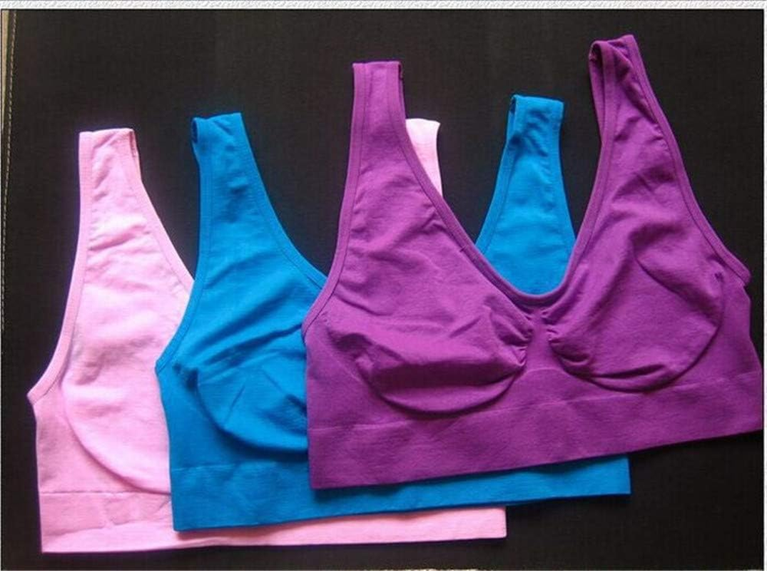 Sports Bra without Steel Ring, Yoga Fitness Single Layer Small Vest Seamless Collecting Underwear (Various Models) image number 5