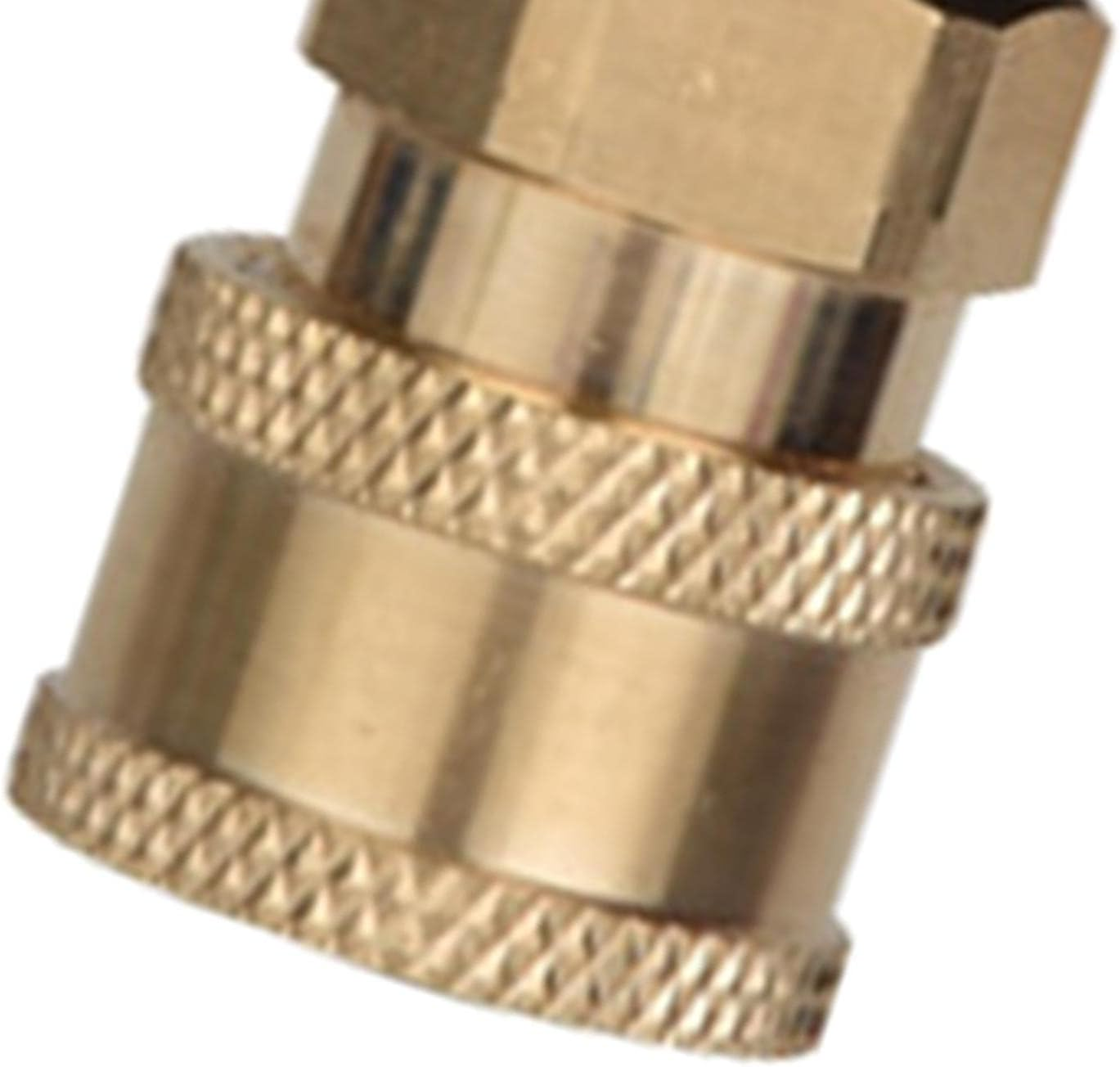 P Prettyia Pressure Washer Coupler 1/4 Inch Connector Internal Thread Hose Adapter Foam Lance Fittings Nozzle, for Bosch - For Anlu image number 4