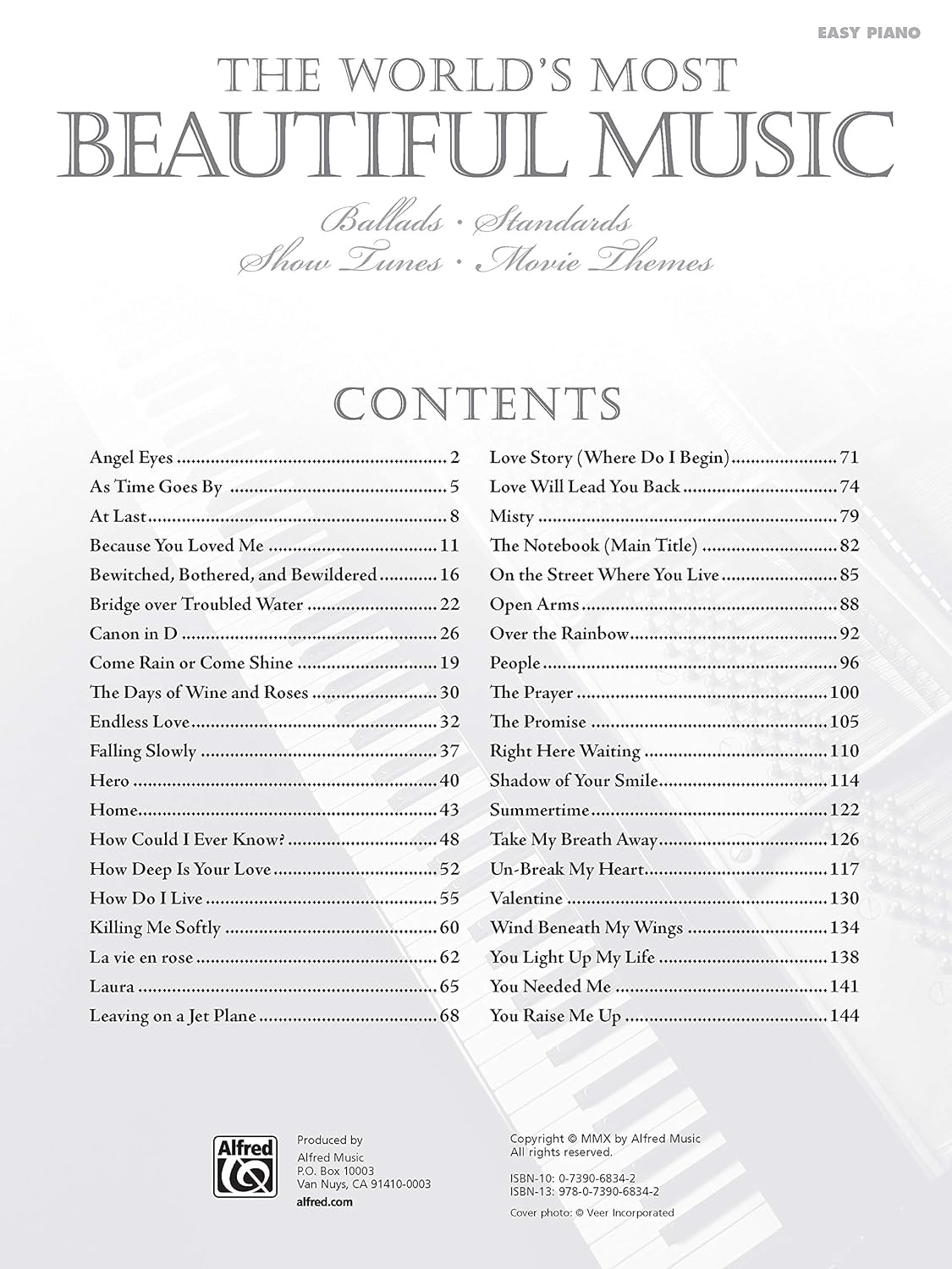 World'S Most Beautiful Music: Ballads * Standards * Show Tunes * Movie Themes image number 5