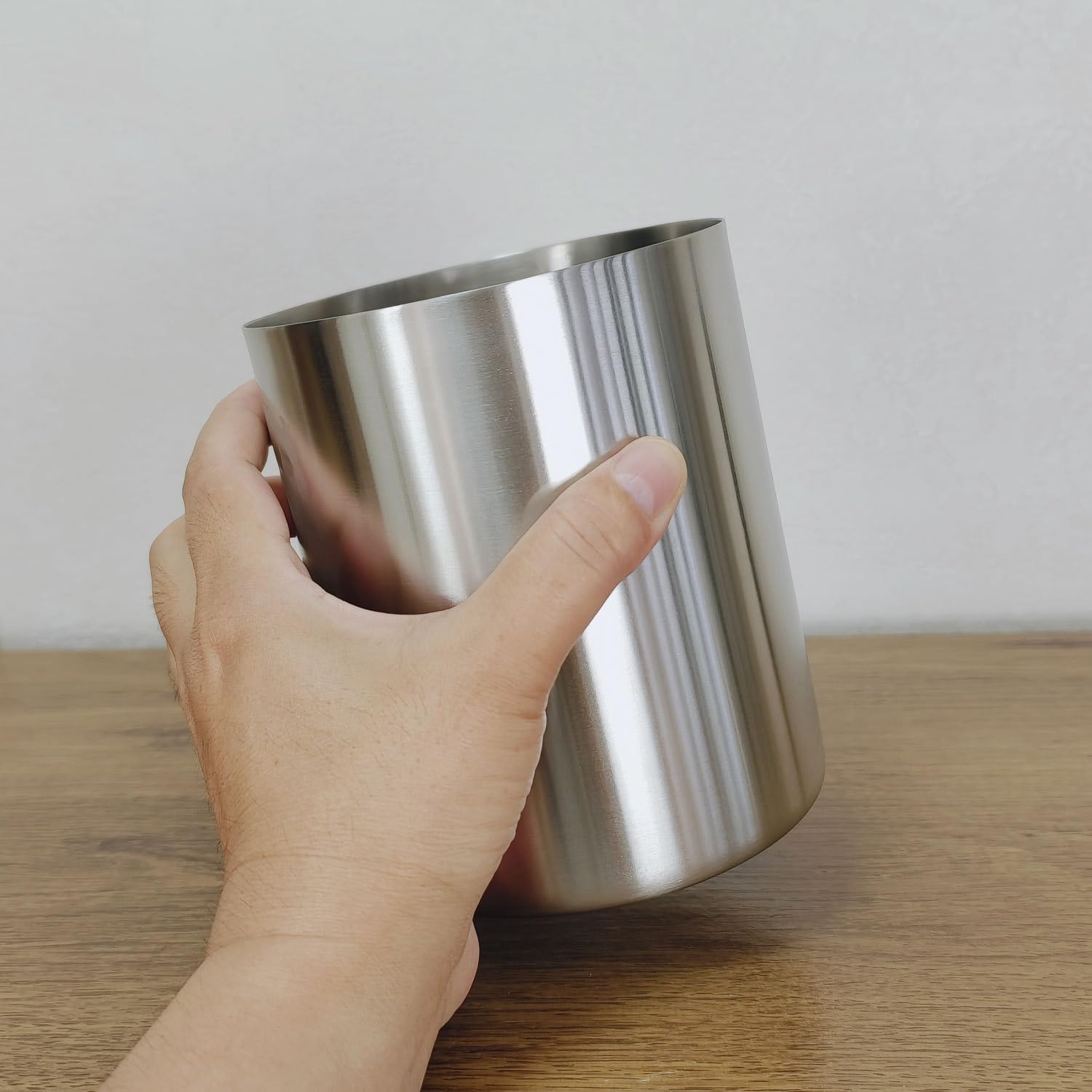 IMEEA Small Kitchen Utensil Holder for Countertop SUS304 Stainless Steel Utensil Crock for Kitchen Counter Utensil Organizer Storage Caddy image number 6