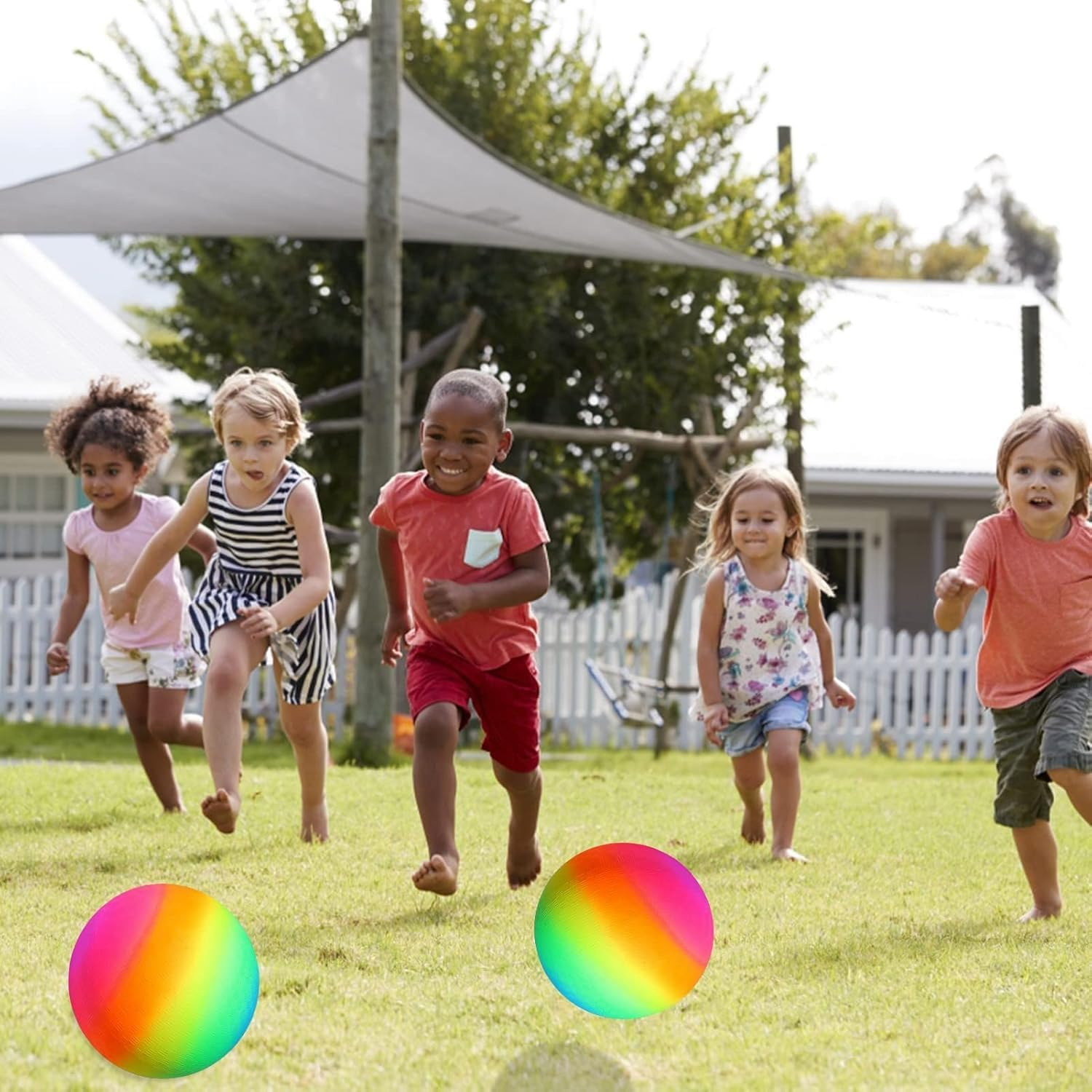 Playground Ball, 8.5 Inch Kickball for Kids Adults Indoor & Outdoor Dodgeball Handball Four Square Ball Schoolyard Game image number 1