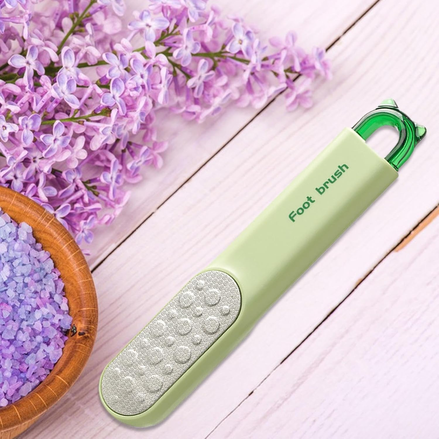 Foot Scrubber, Dead Skin Remover, Callus Exfoliator Tool, Versatile Easy to Use Sturdy Ergonomic Rechargeable Anti-Scald Fast Heating for Home, 7.48X1.38 Inches - Orange1 image number 7