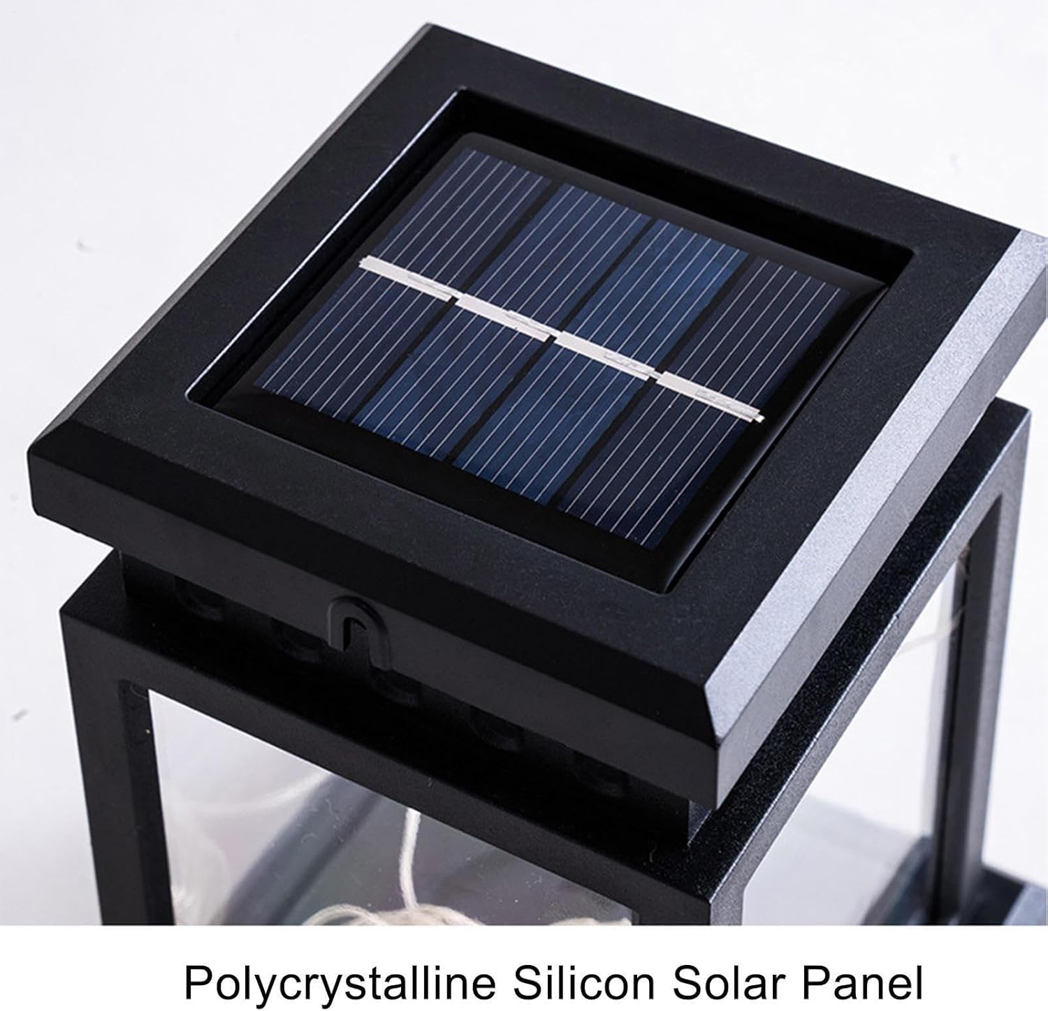 Outdoor Solar Powered Lantern,Waterproof Outdoor Lanterns for Patio | Portable Lamp Solar Powered for Yard Decor, Camping Decor, Garden