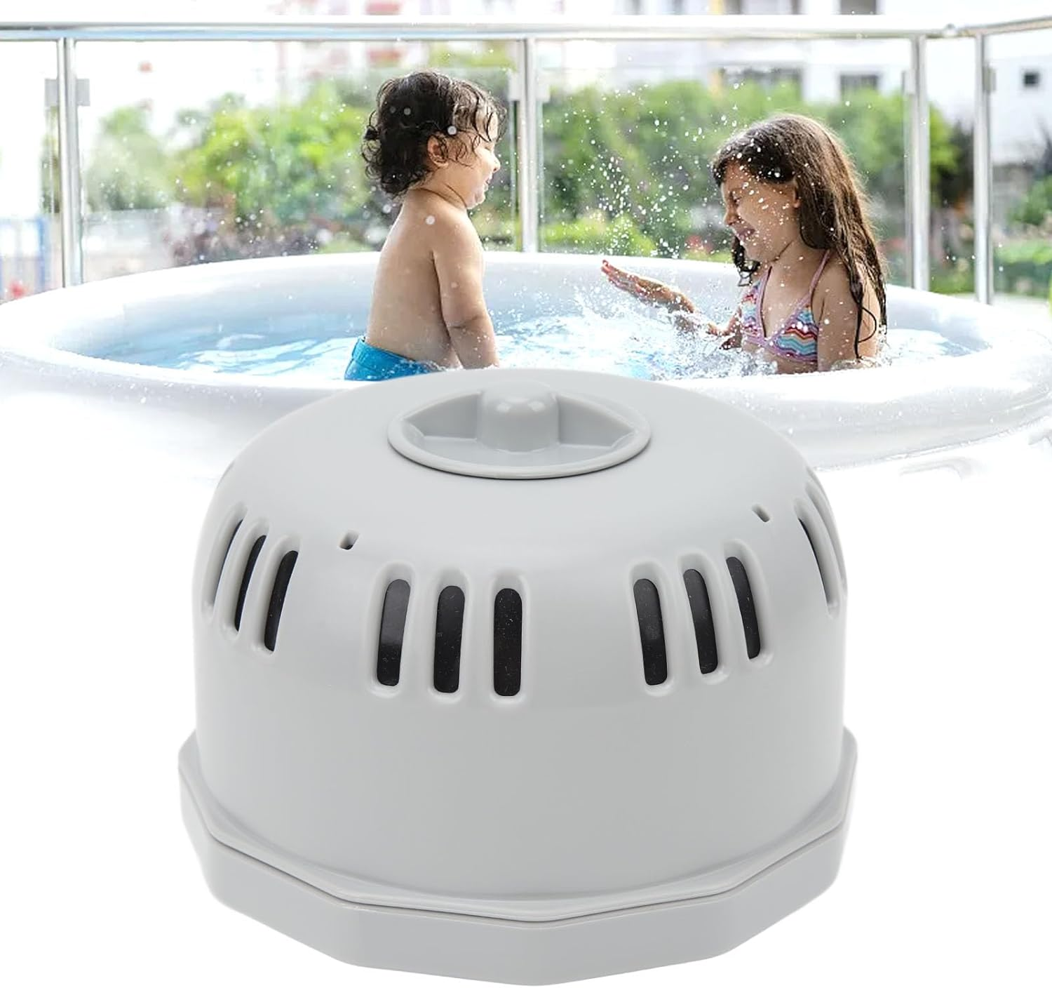 PVC Material Filter Cartridge Holder, Filter Cartridge Holder Housing Replacement Hot Tub Parts for Lay Z V1 S1 with Efficient Filtration image number 4