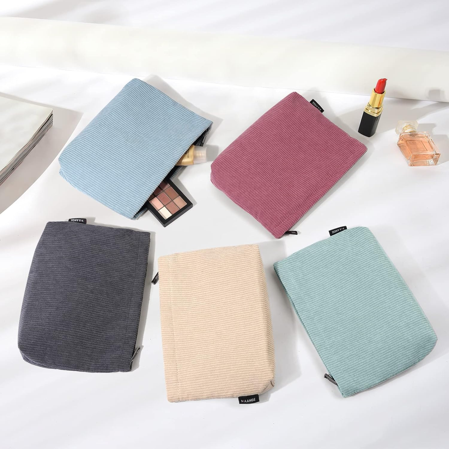 MAANGE Cosmetic Bags for Women Small Makeup Bag for Purse