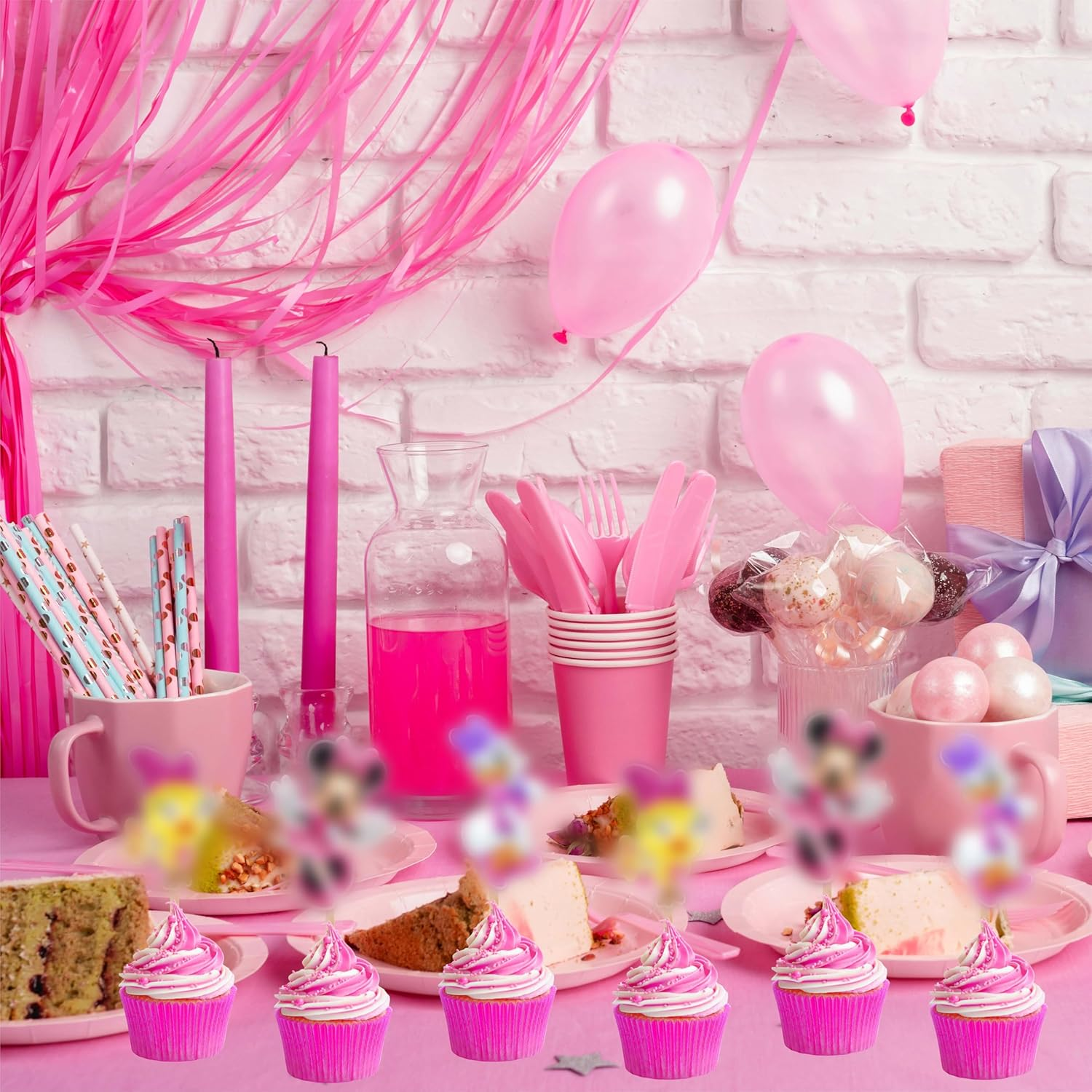 Mine Muse Cupcake Topper &ndash; Charming and Fun Dessert Decorations for Princess-Themed Birthdays and Disney-Inspired Celebrations image number 5