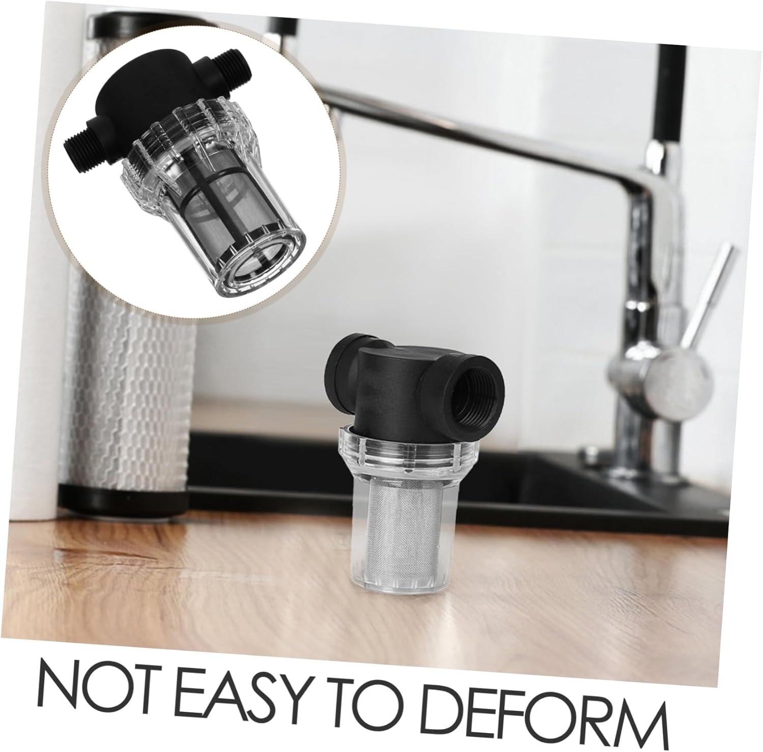 Holibanna 2Pcs Rv Water Filter with Grit Mesh Screen Threaded in Line Water Hose Strainer Durable Compact Design for Efficient Impurity Removal and Easy Installation image number 6