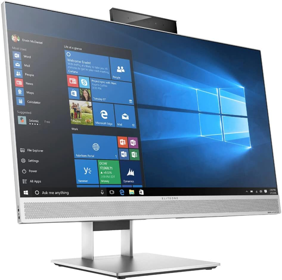 HP Eliteone 800 G4 23" All-In-One Desktop PC I5-8500 3.0Ghz 8GB RAM 256GB Nvme (Renewed) image number 1