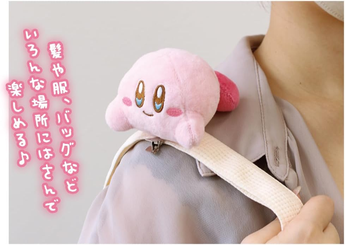 Tees Factory Kirby HK-5537689KB Hoshi Kirby Nesoberi Mascot Hair Clip image number 2