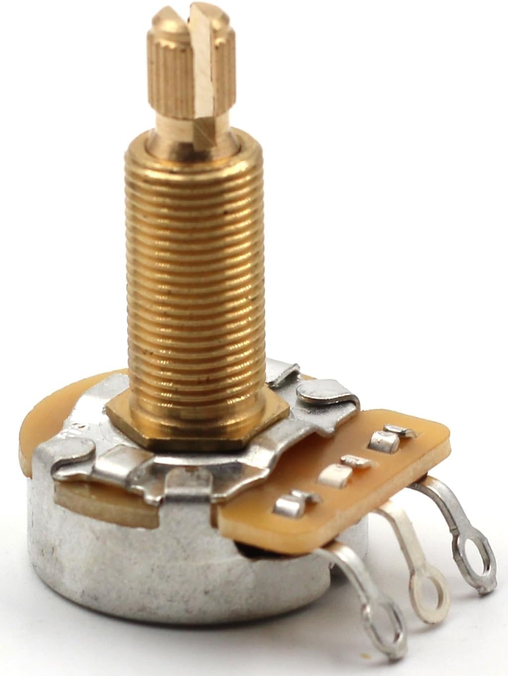 CTS TAOT CUSTOM 525K LONG Shaft Potentiometers - 5% Tolerance (All Pots Meter 500K-550K) - Set of 4 (4X) image number 1