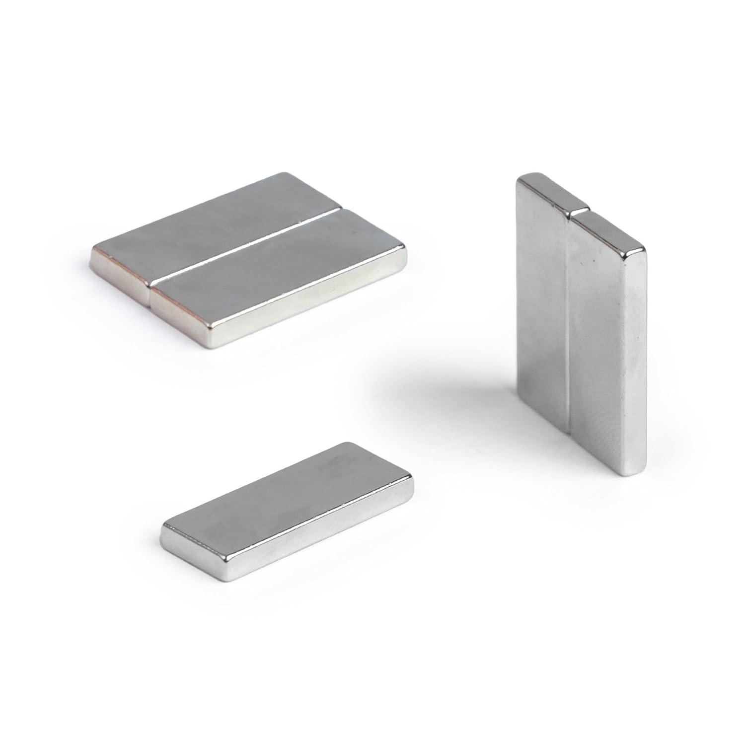 Samarium - Cobalt High Temperature Magnet for Engines, Electric Motors, Turbomachines and Sensors - 25 Mm X 10 Mm X 3 Mm Thick - 3.3 Kg Train - Pack of 2