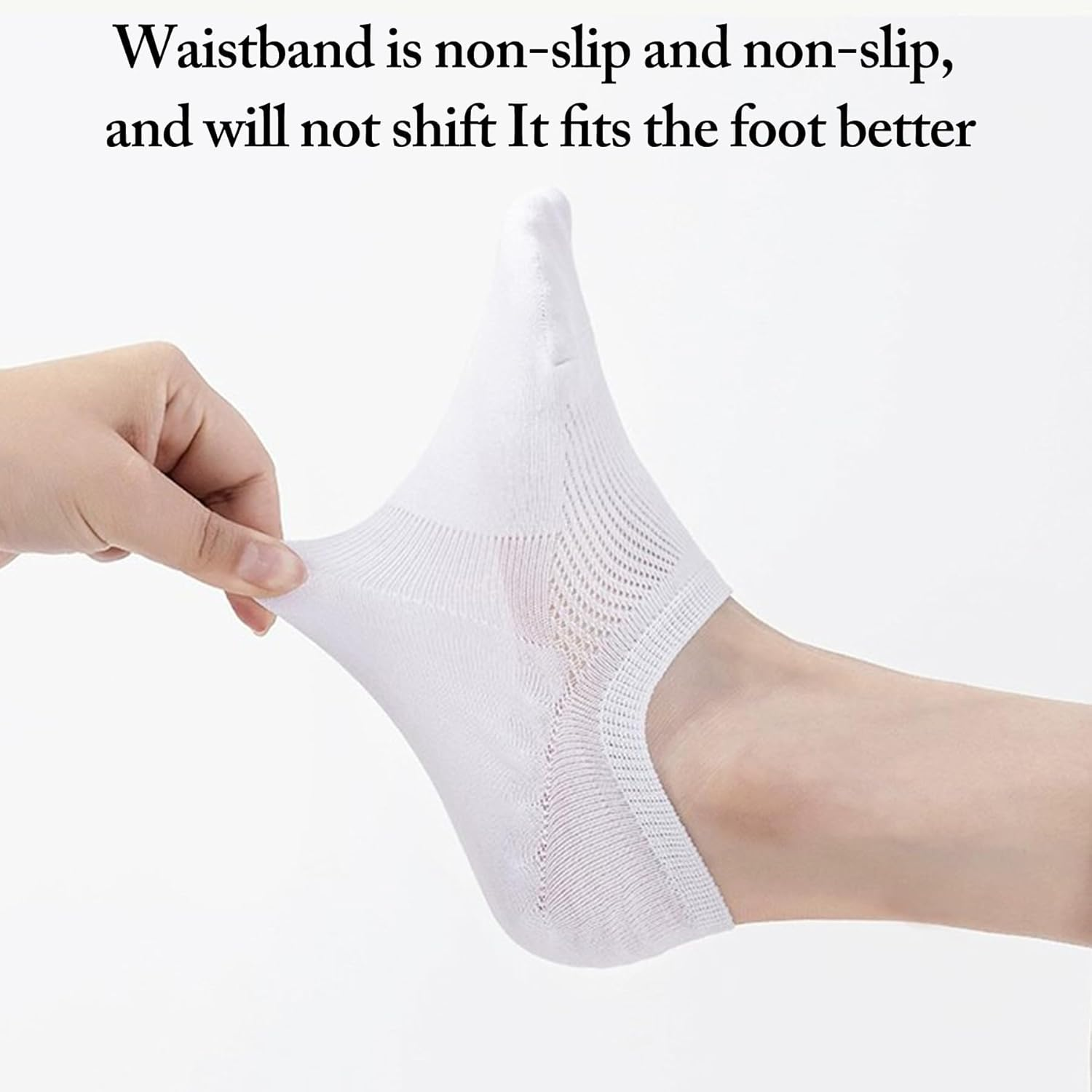 Women'S No-Show Socks &mdash; Summer Cotton Mesh Breathable Anti-Slip Soft Wicking Invisible Socks 6PCS Comfortable Fit for Loafer Flats