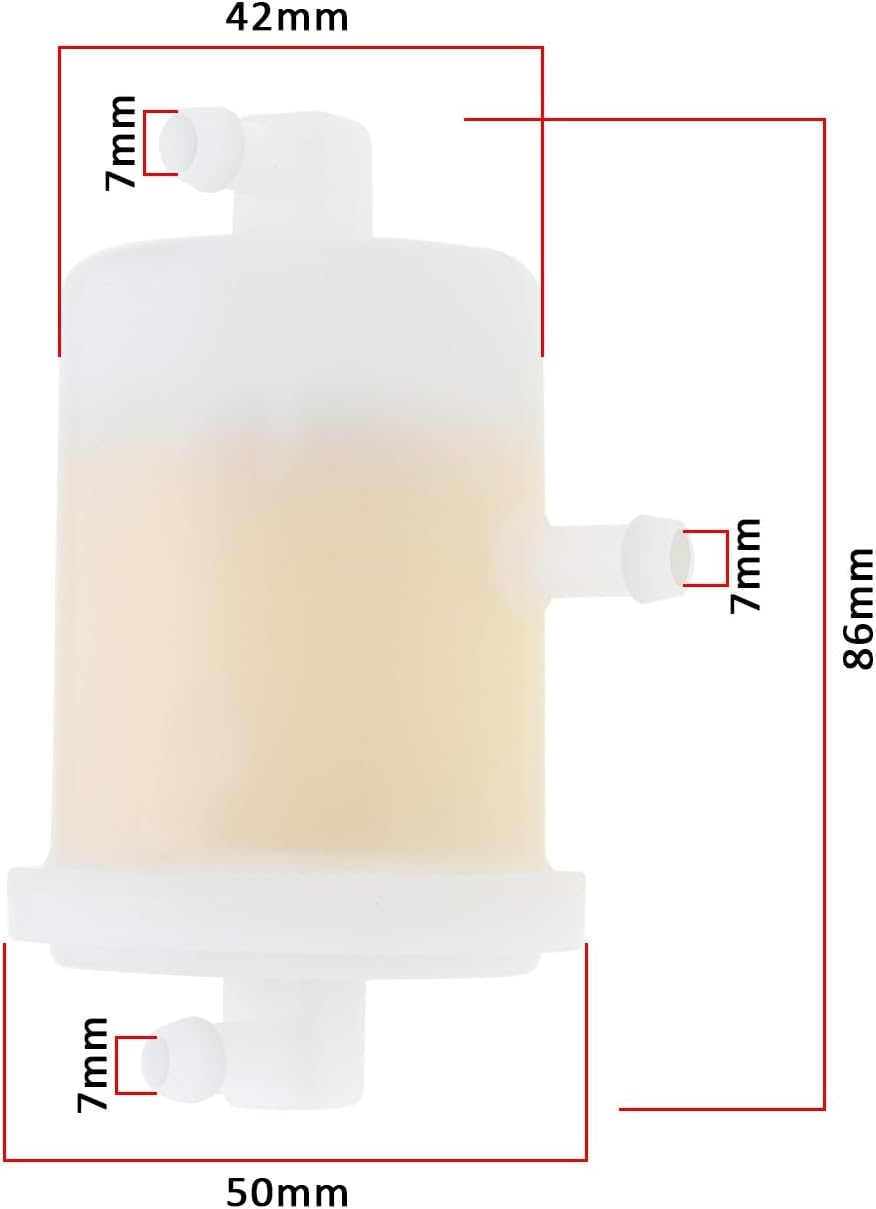 OTOTEC 2Pcs Diesel Engines Fuel Filter In-Line Compatible with Lombardini 15LD,15LD315,15LD440 3101701 3730088 3730096 Compatible with Baldwin image number 5