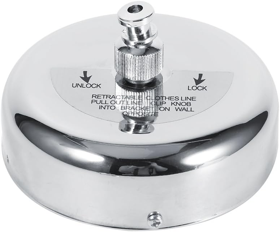 Alvinlite Retractable Clothesline|Wall Mounted String Hotel Style|Clothes Line Adjustable Line Dryer for Drying Clothes Outdoors and Indoors Stainless Steel