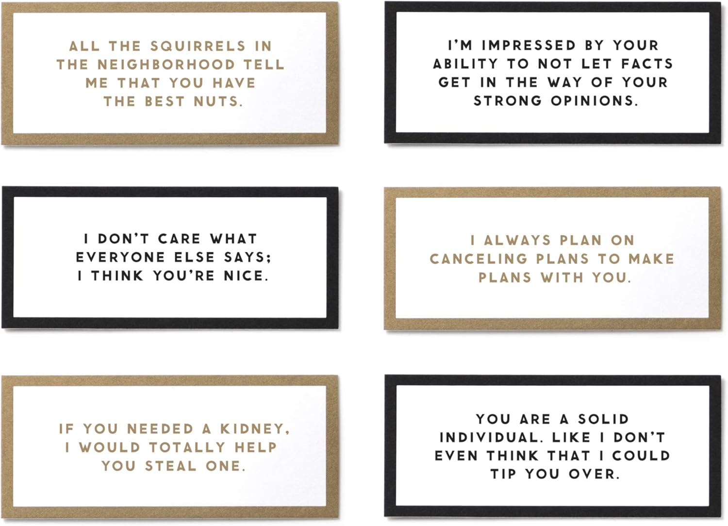 Brass Monkey Take a Compliment Card Set image number 5