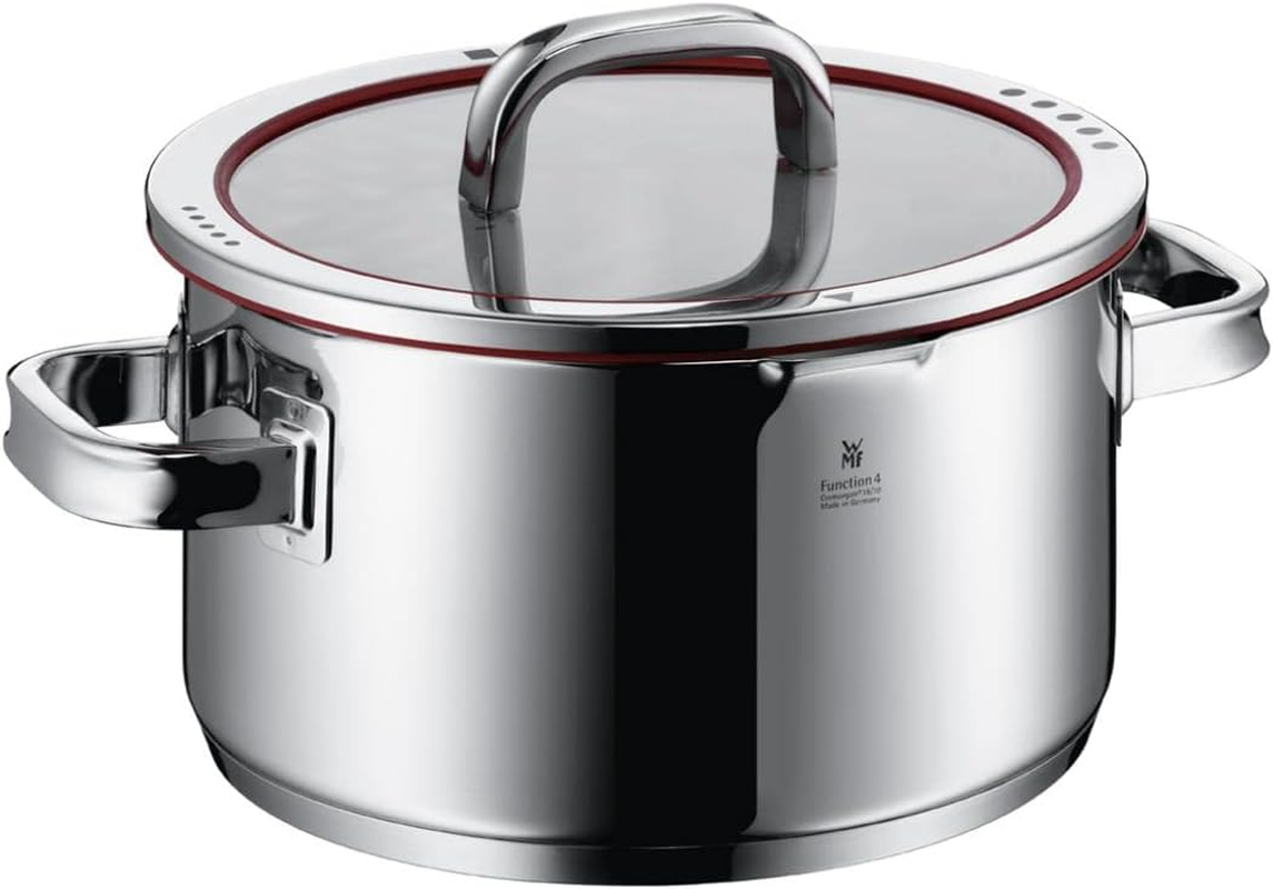 WMF Function 4 18/10 Stainless Steel 24Cm High Casserole with Lid image number 5