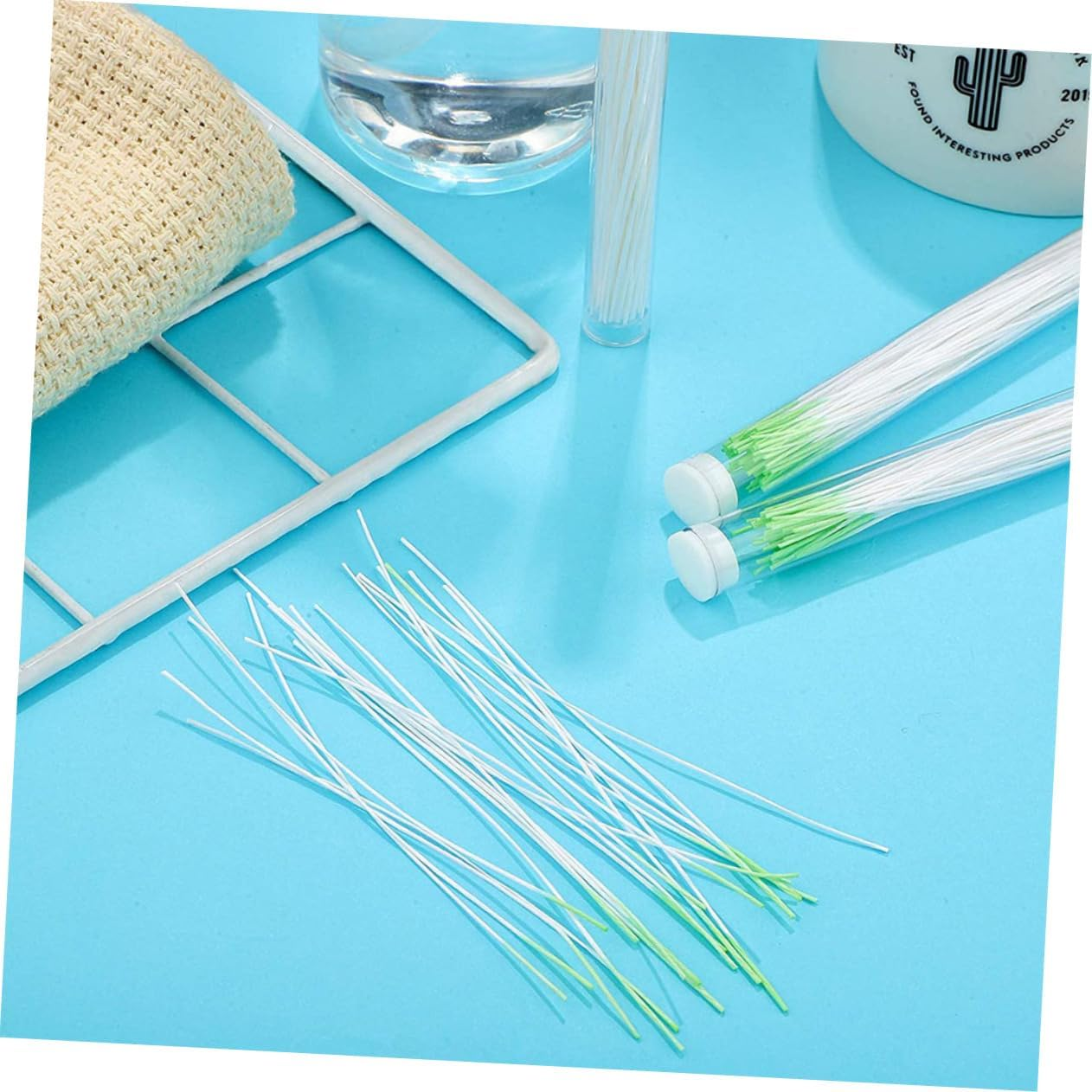 SAFIGLE 350Pcs Skin-Friendly Ear Piercing Line Earring Cleaner for Daily Ear Hole Maintenance image number 1