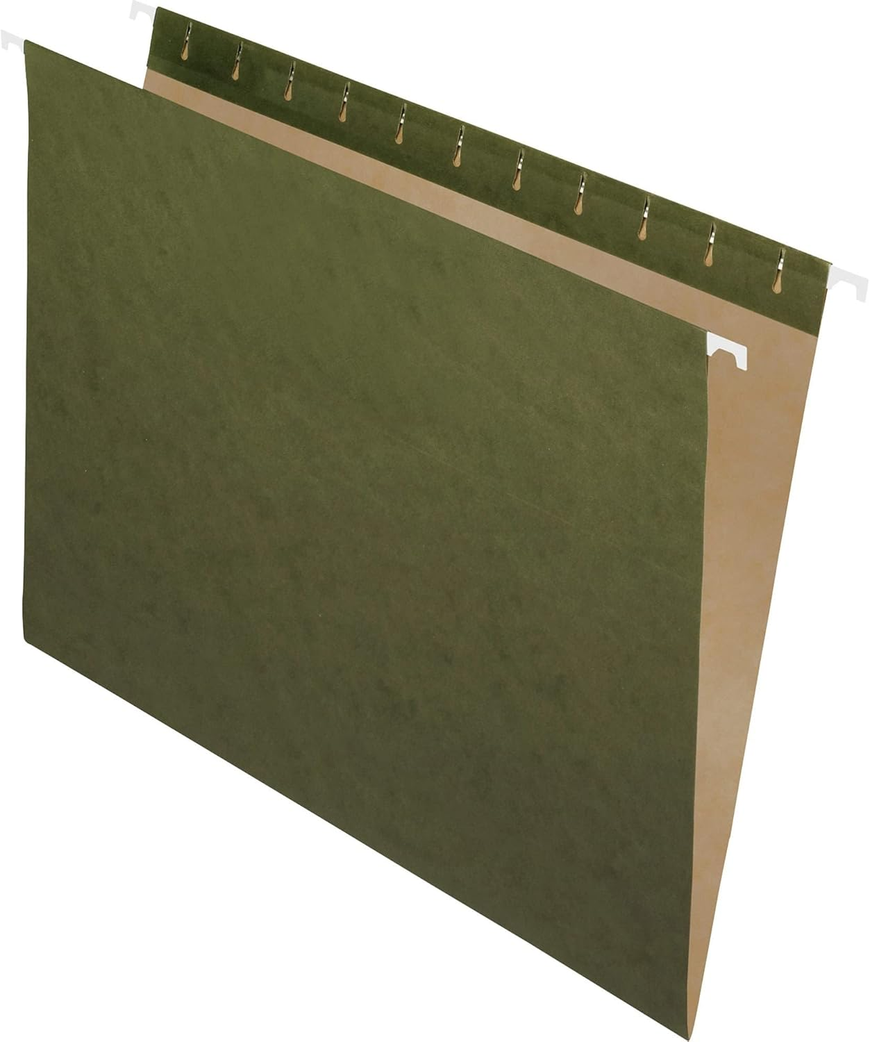 Pendaflex Essentials Hanging Folders, Letter Size, No Tabs, Standard Green, 25 per Box (81600) image number 7