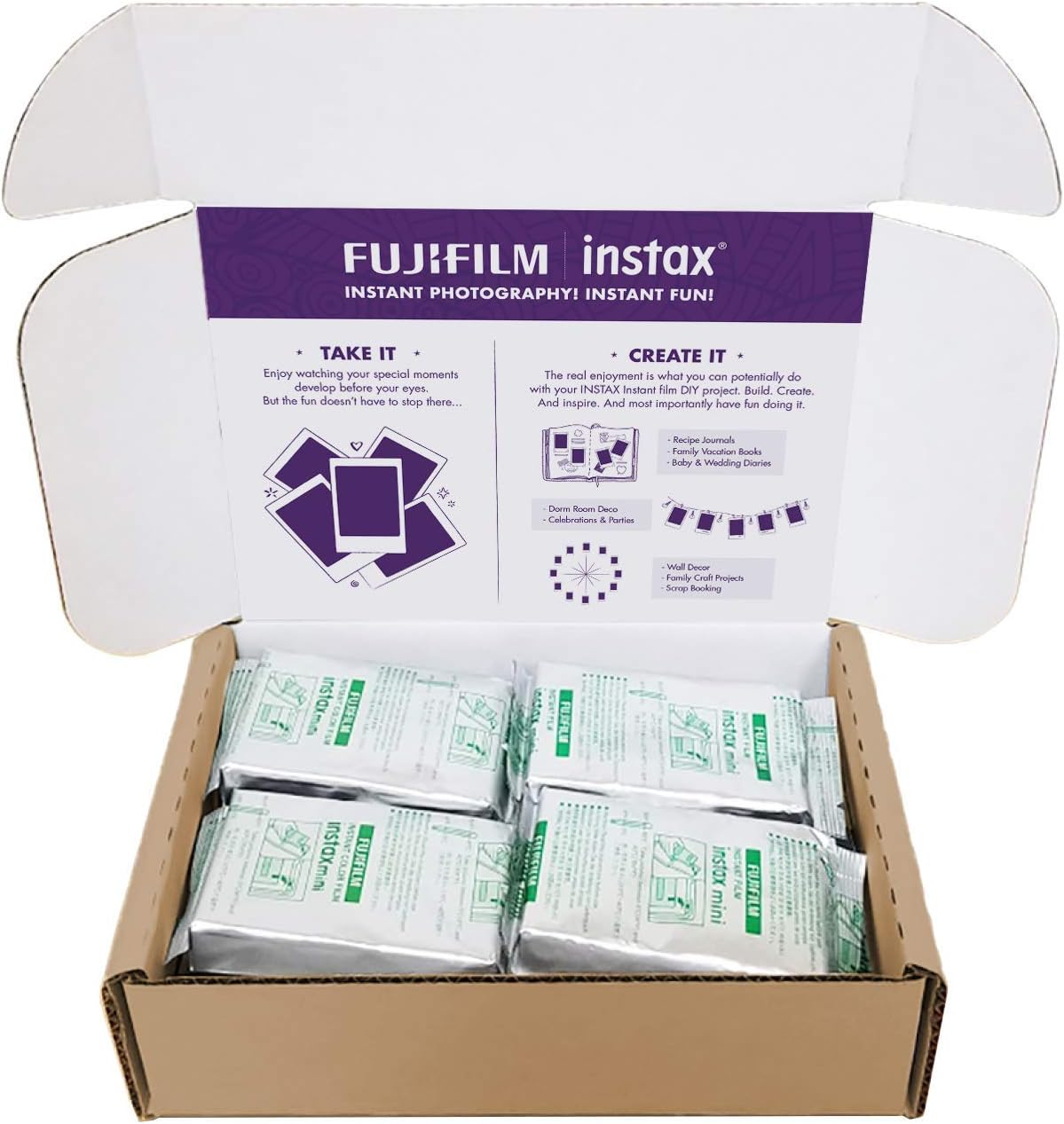 Fujifilm Instax Mini Instant Film Value Pack - 120 Photos image number 1