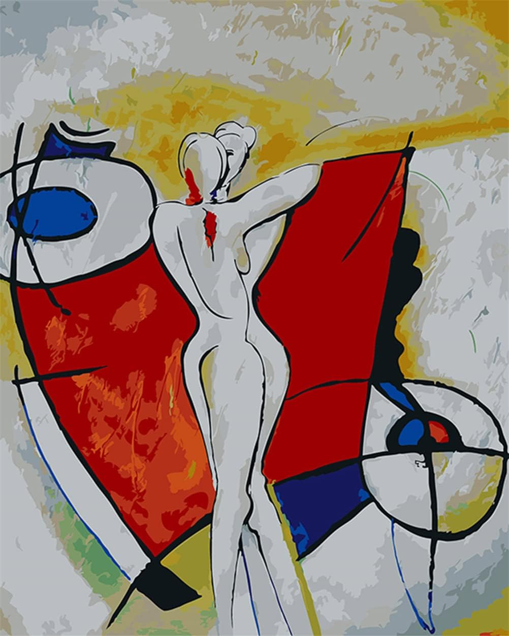 Meecaa Paint by Numbers Titanic Ferry Iceberg Romantic Kit for Adults Beginners DIY Oil Painting 16 X 20 Inches (Titanic, Frameless) image number 1