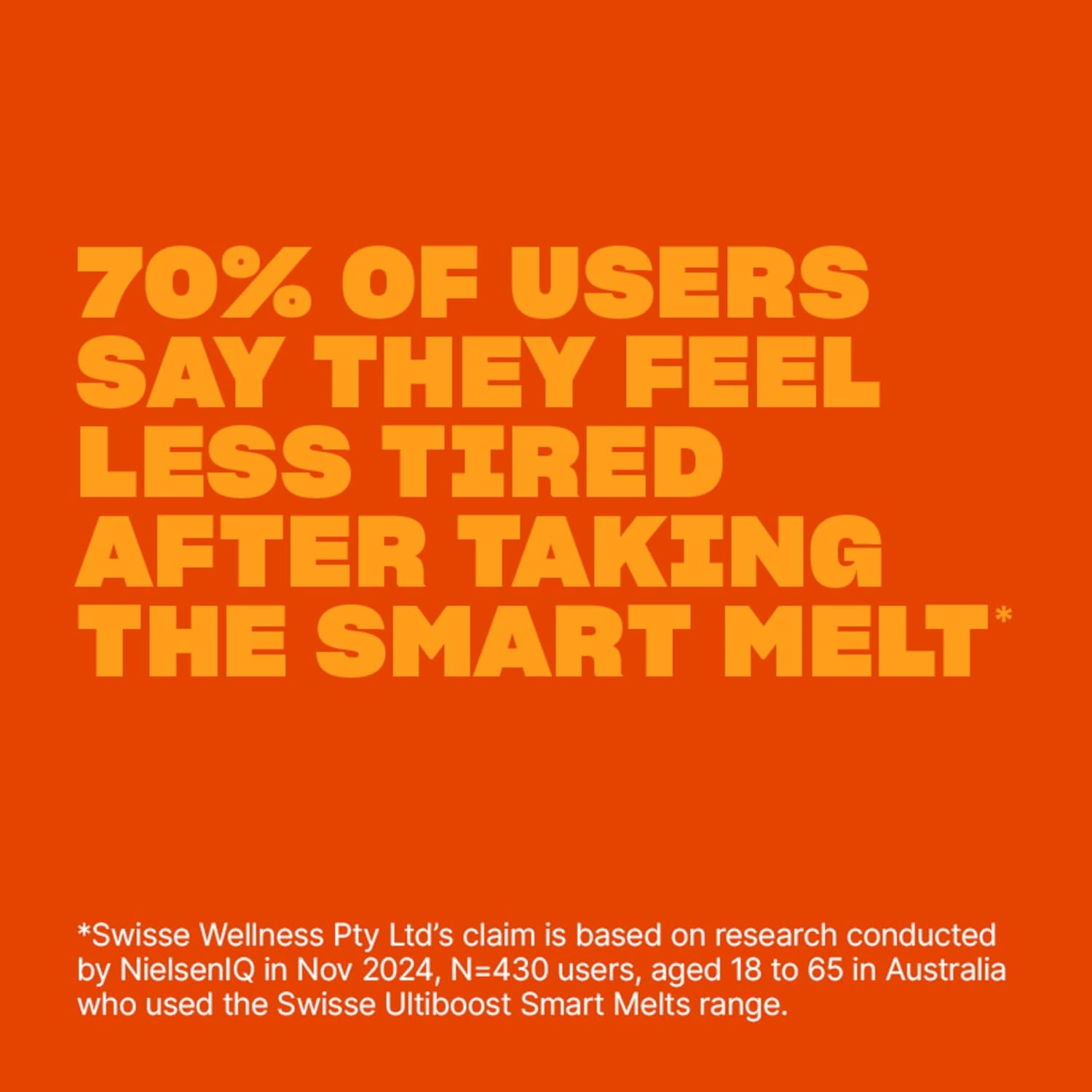 Swisse Ultiboost Energy Boost Smart Melt 30 Tablets image number 1