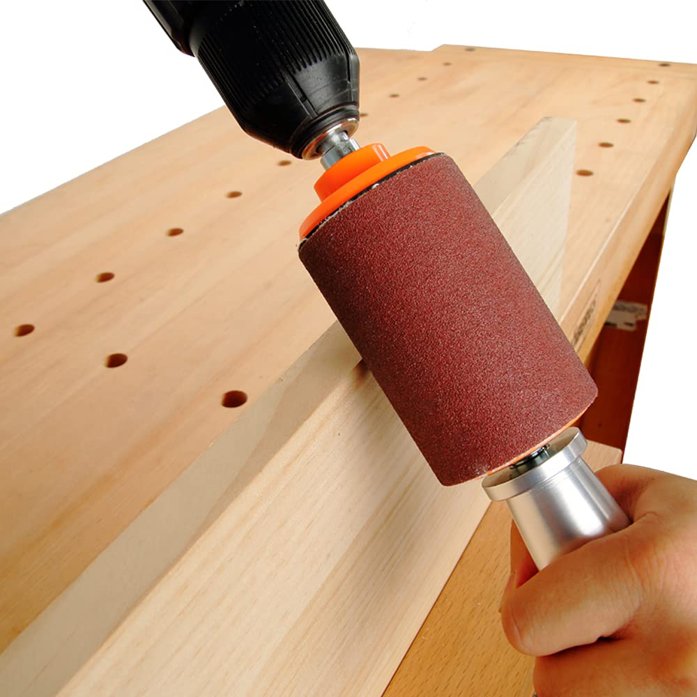 O'SKOOL Hand-Held Sanding Drum for Drill Presses and Power Drills image number 3