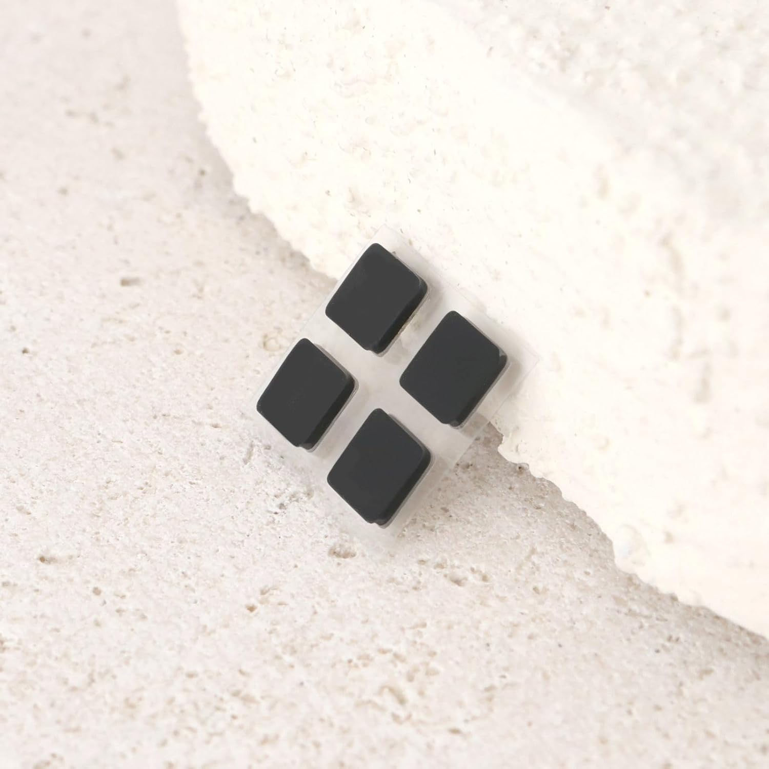 OTOTEC 2Set Screw Hole Rubber Dust Cover Plug Console Front Back Screw Rubber Feet Cover Compatible with Nintendo 3DS XL LL Black image number 5