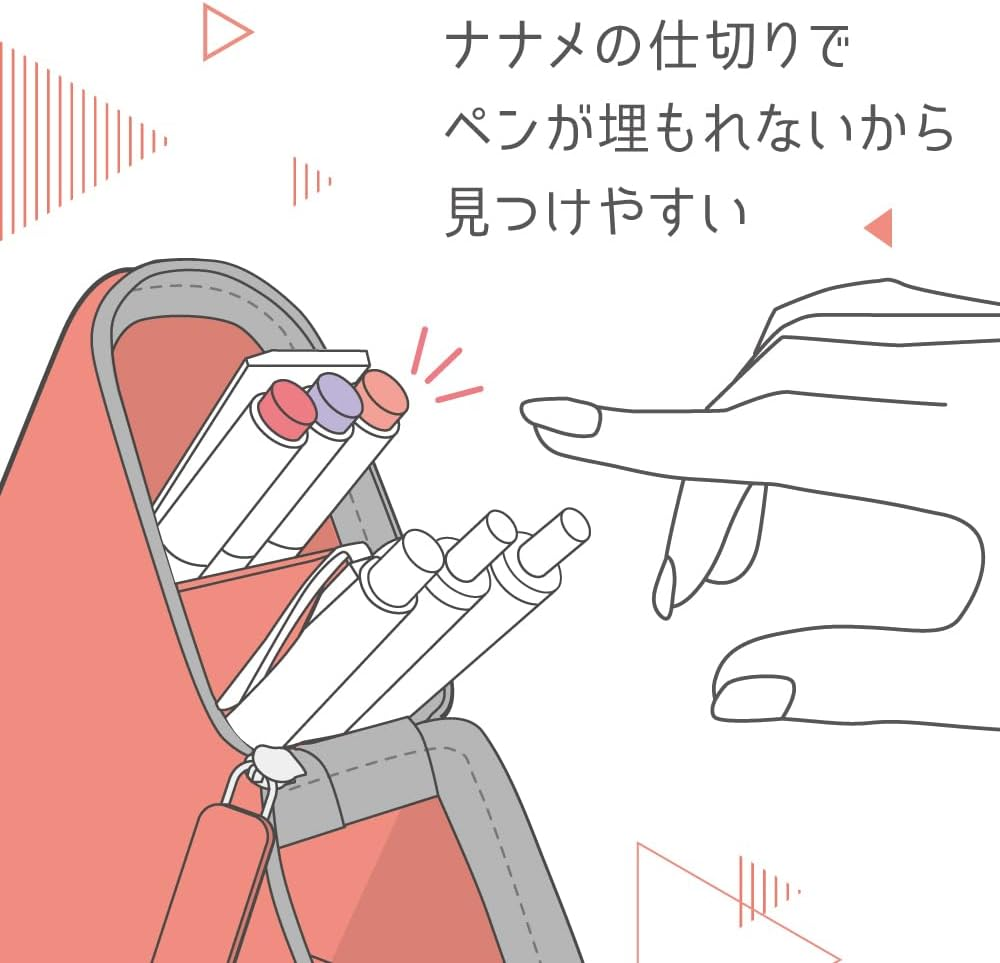 Sonic Pen Case Cakusta Portable Pen Holder Silicone Type - Gray image number 6