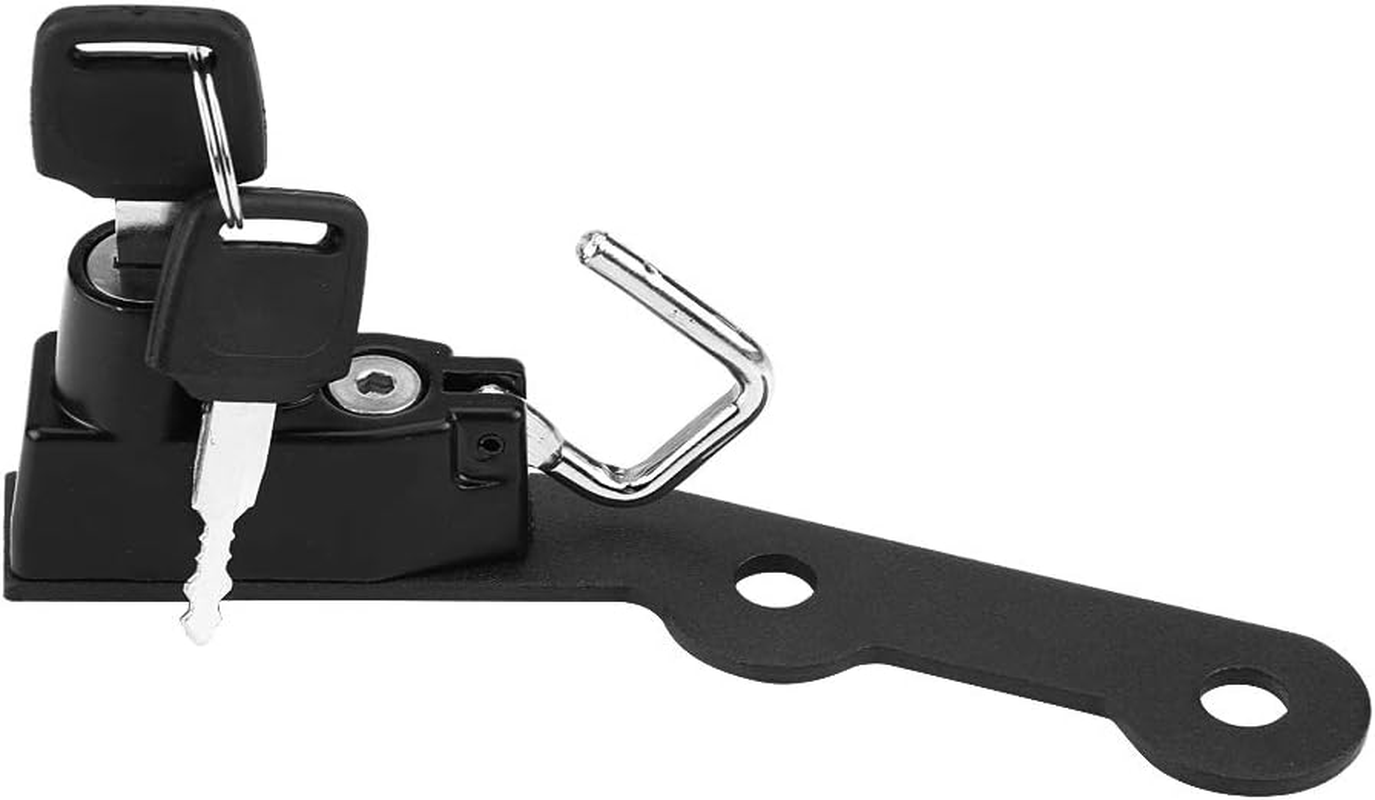Motorcycle Helmet Locking Hook Aluminum Alloy for MT-09 FZ-09 FJ-09 XSR900 2014-2017 Secure Theft Prevention Portable Use Easy Operation for Commuting Traveling Urban Riding Weekend Adventures image number 1